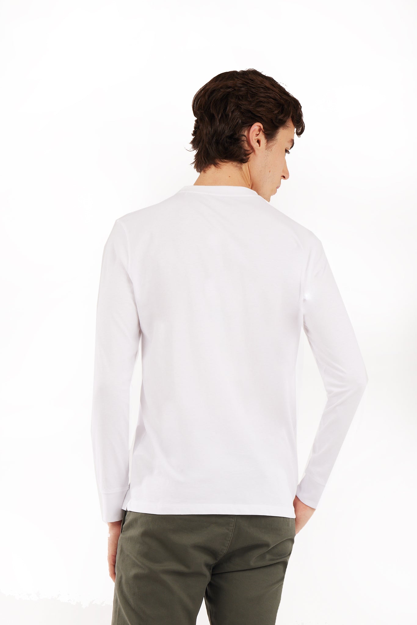 T-shirt manica lunga serafino