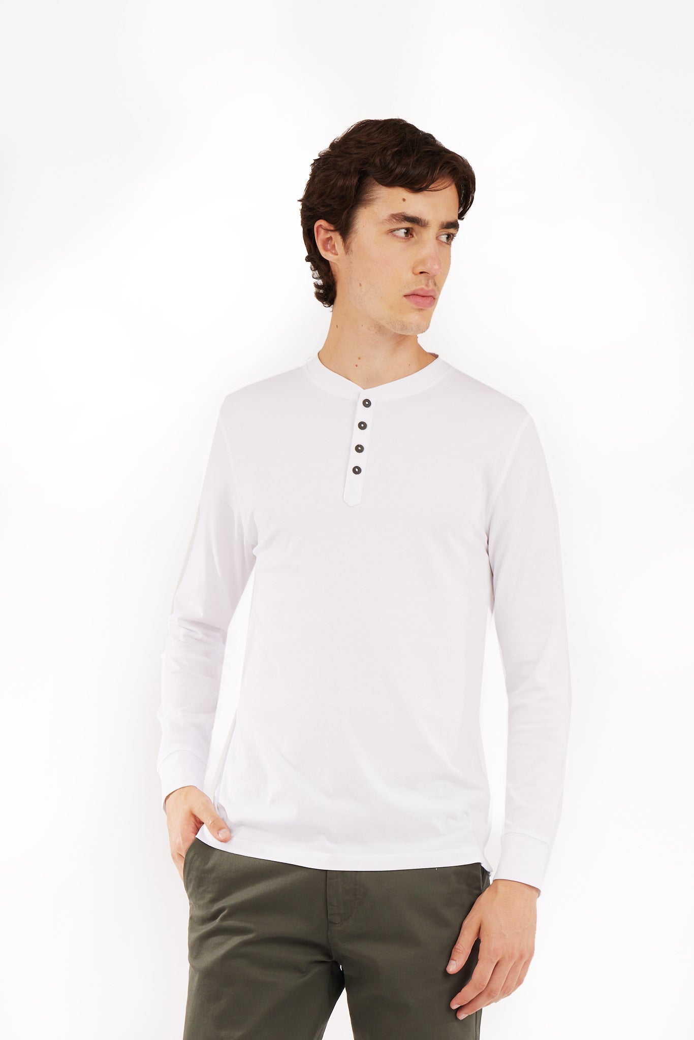 T-shirt manica lunga serafino