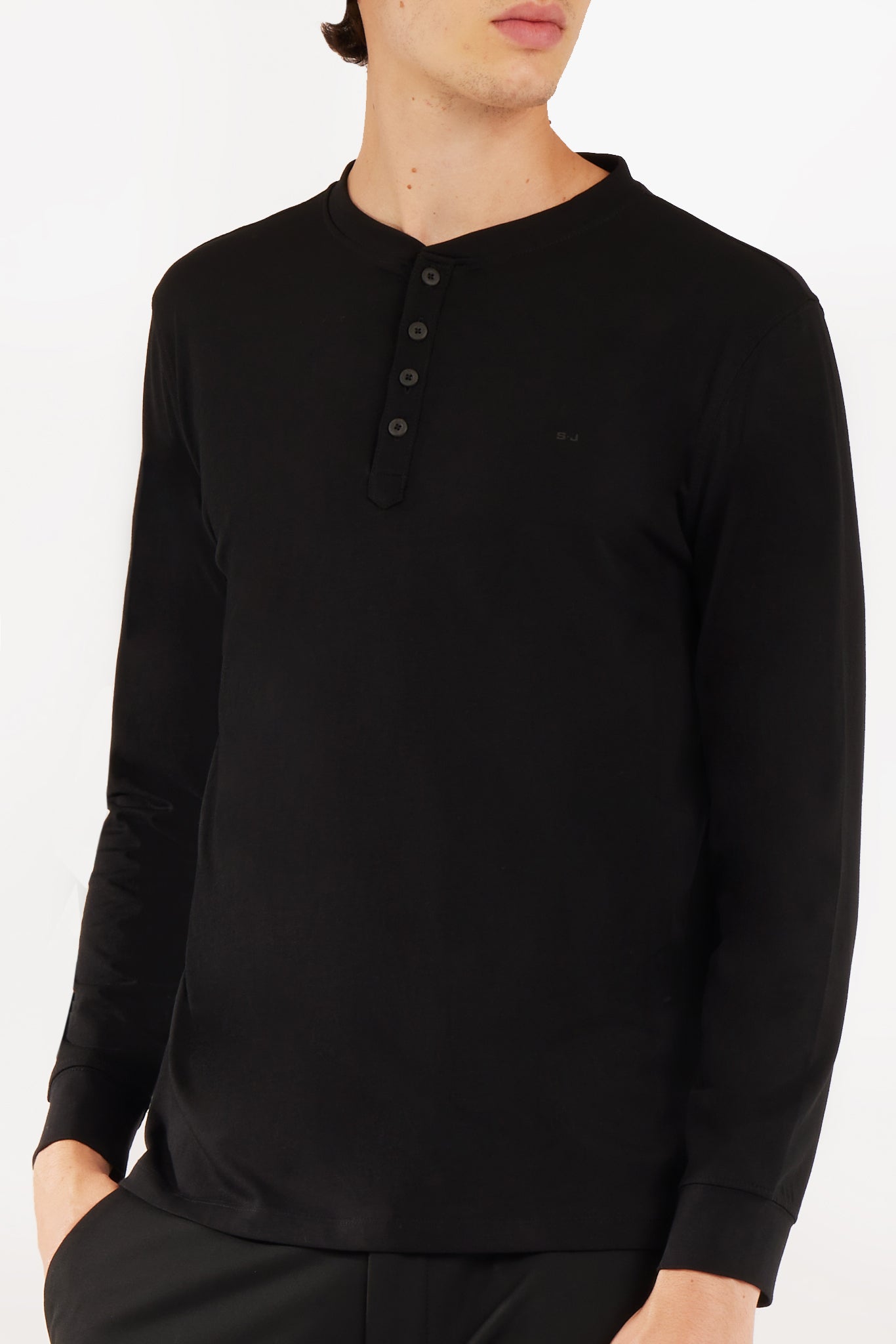 T-shirt manica lunga serafino