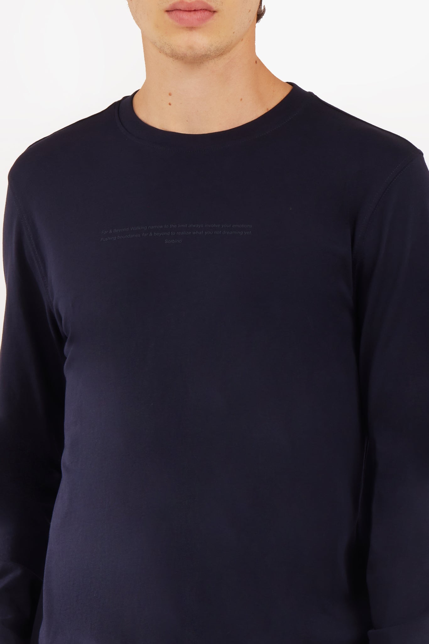 T-shirt manica lunga con stampa