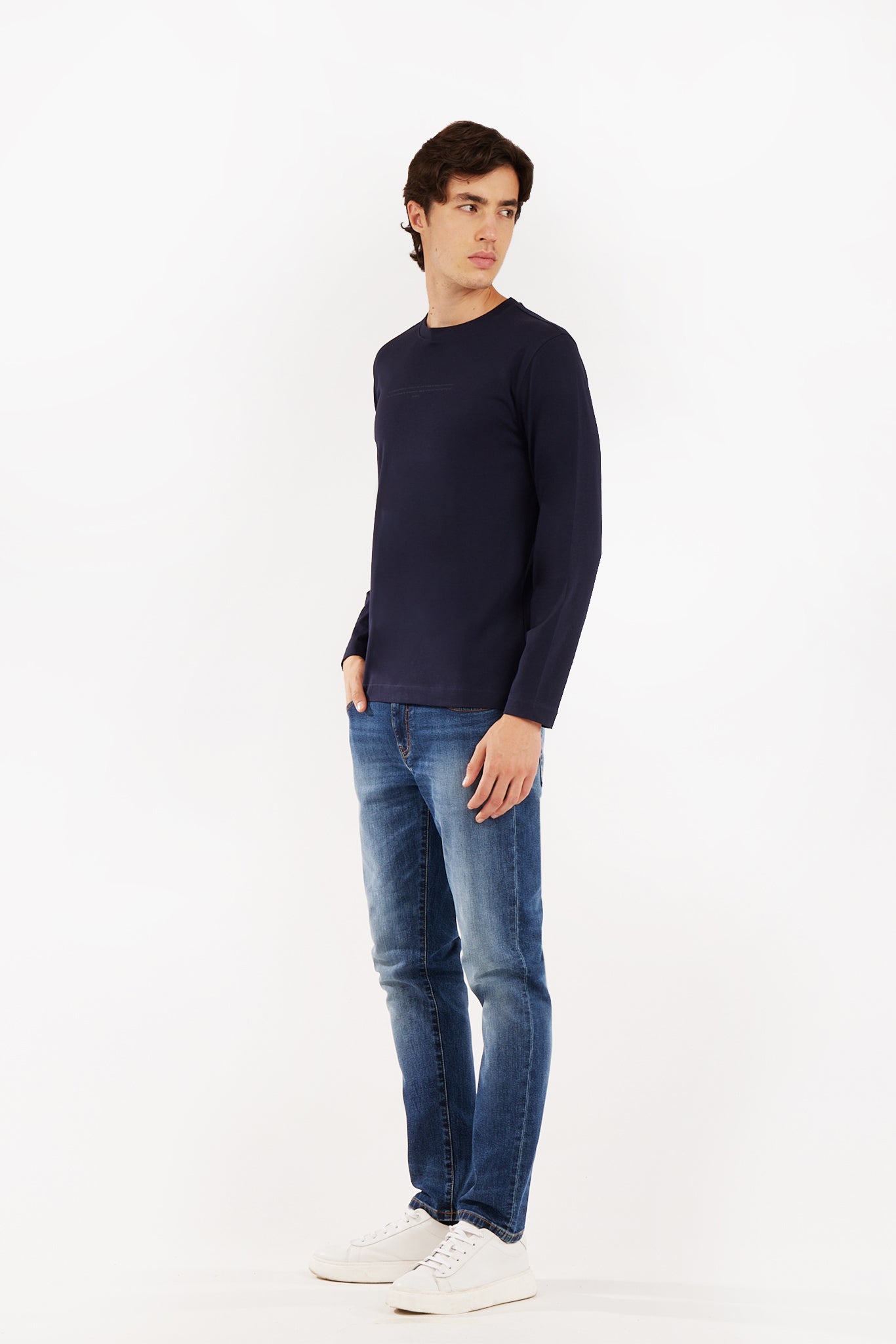 T-shirt manica lunga con stampa