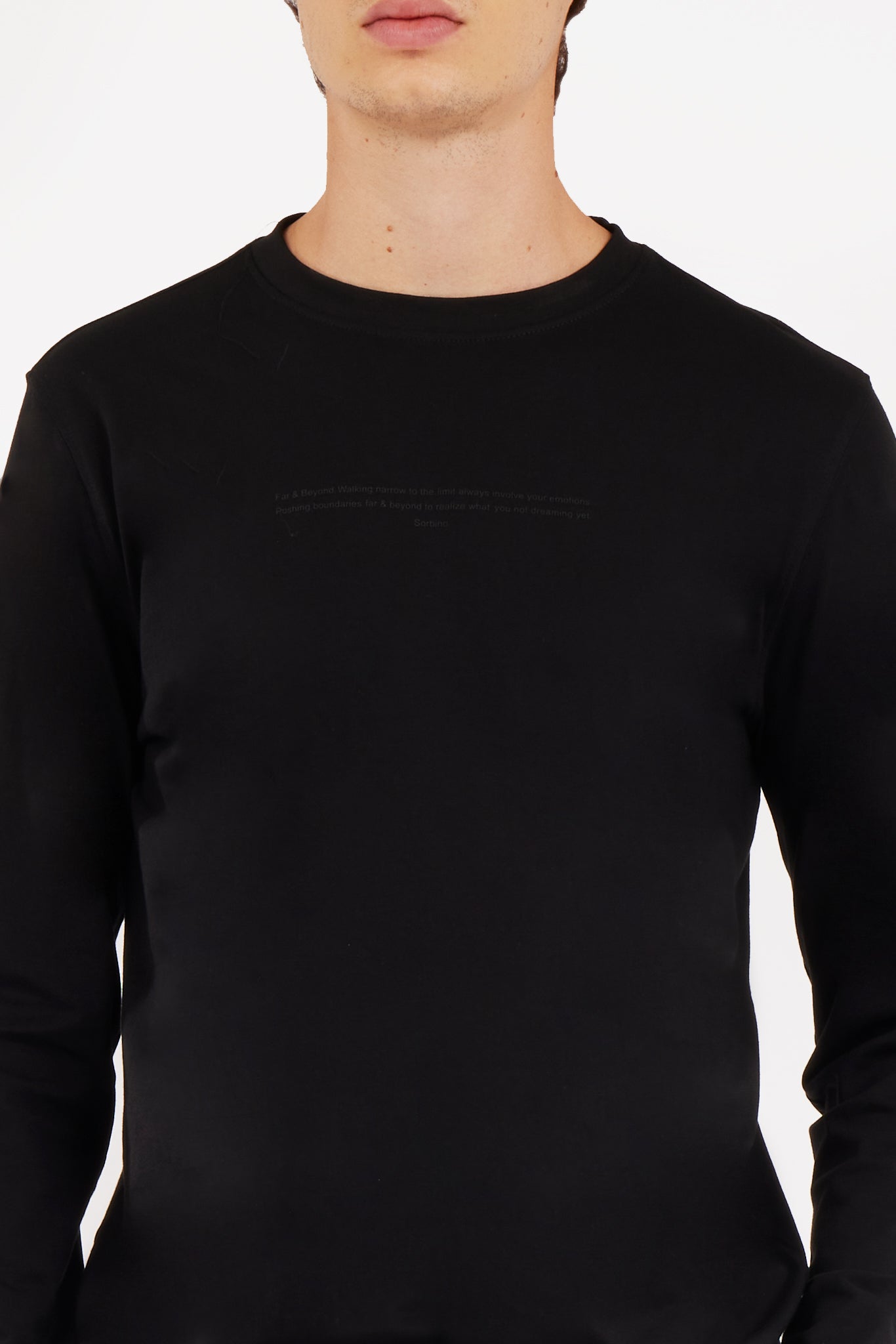 T-shirt manica lunga con stampa