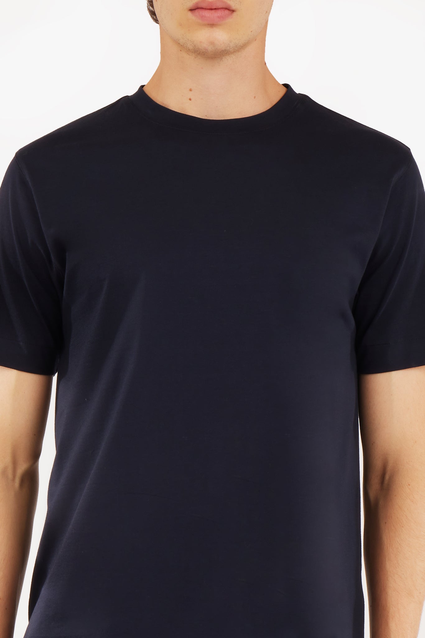 T-shirt in cotone mercerizzato