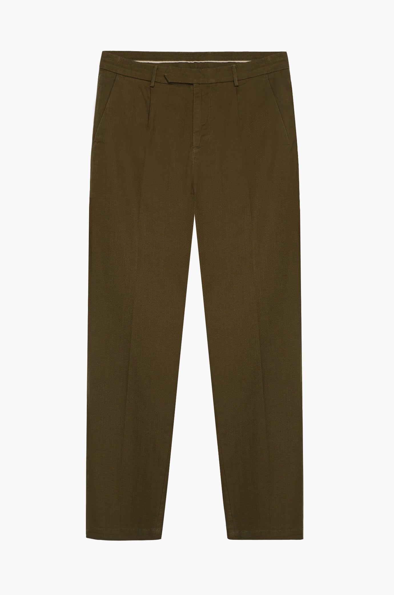 Pantaloni chinos regular fit twill