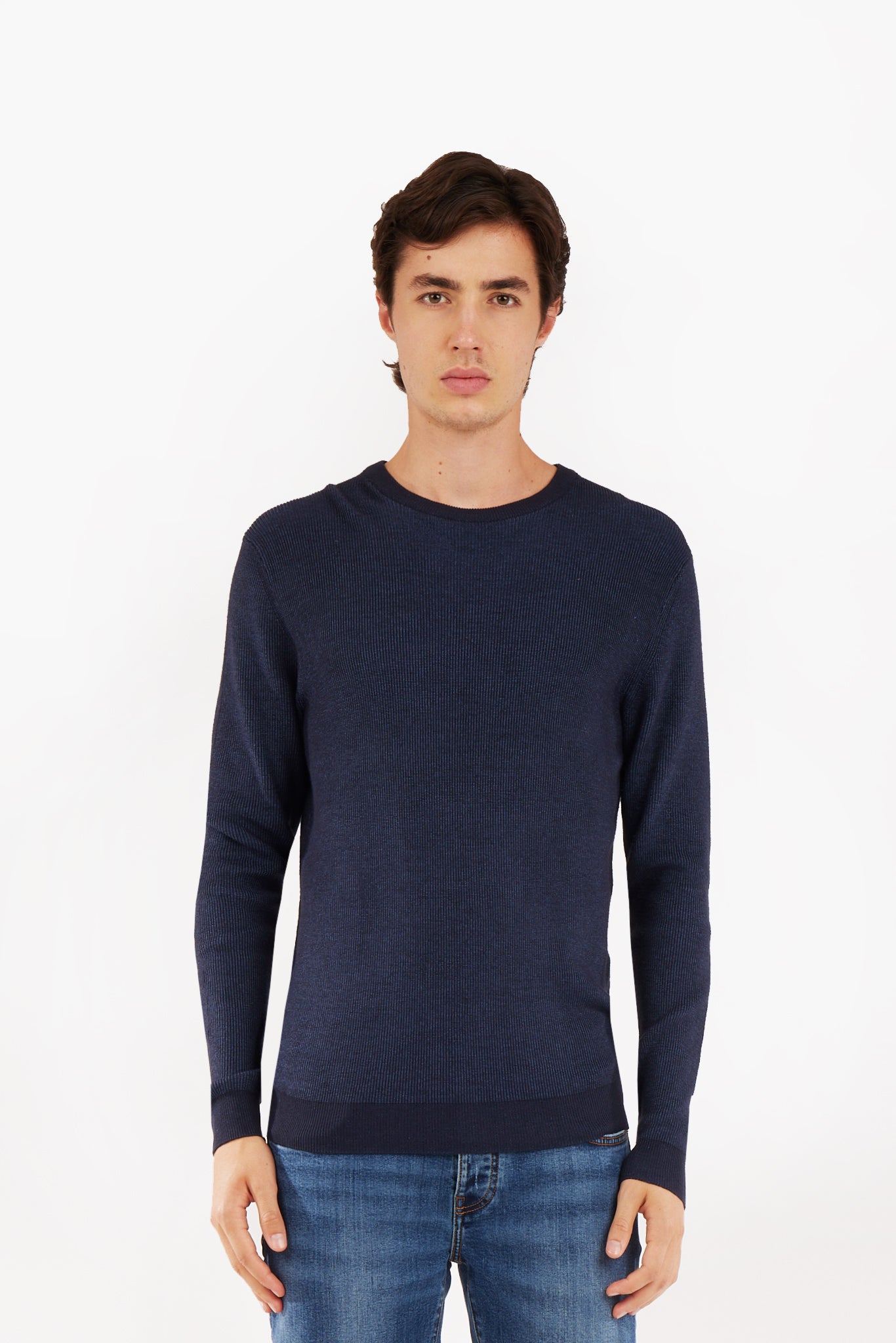 Pullover con struttura