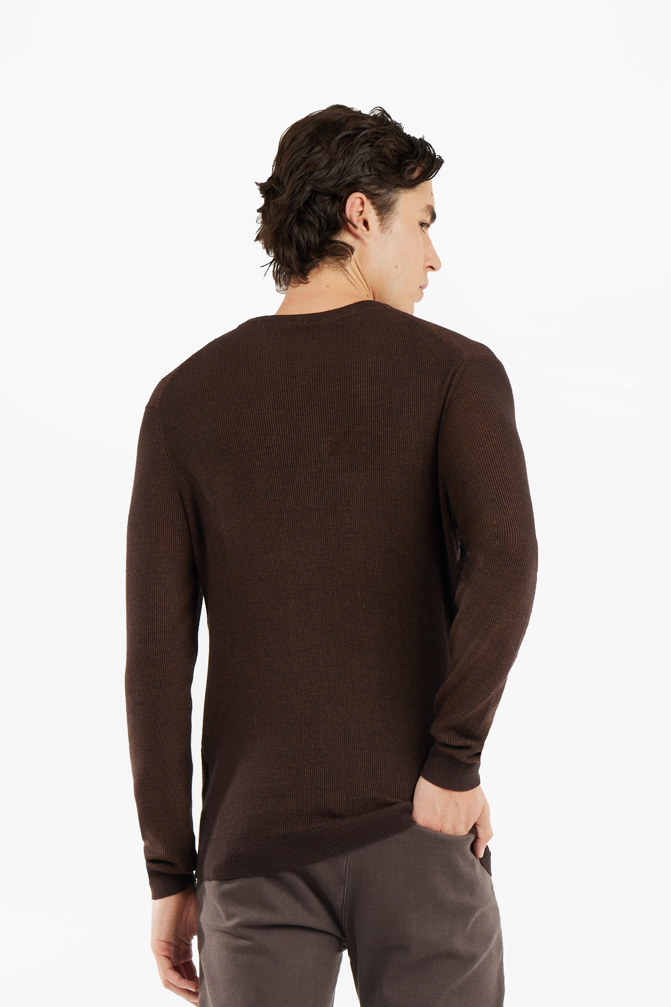 Pullover con struttura
