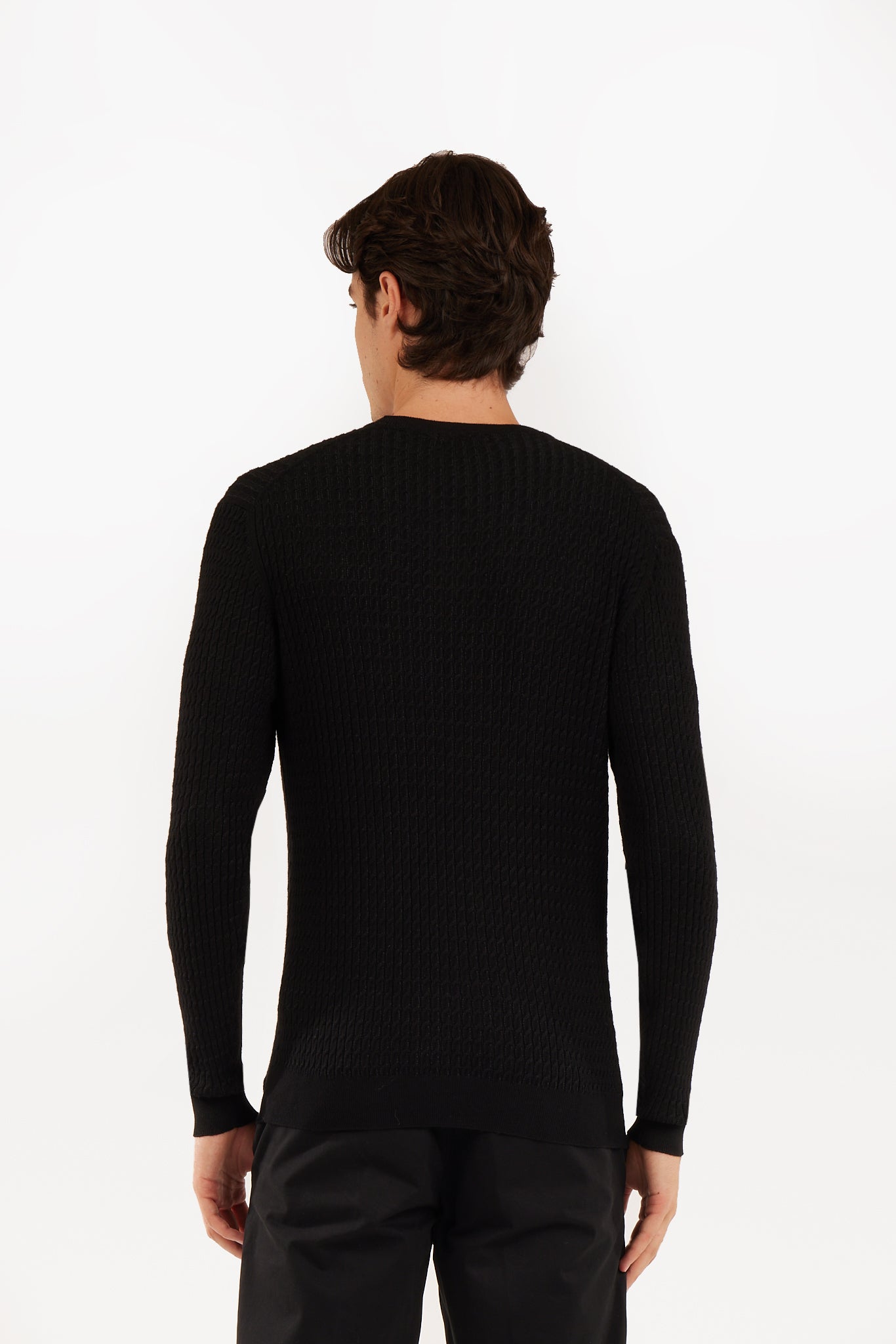 Pullover con trama
