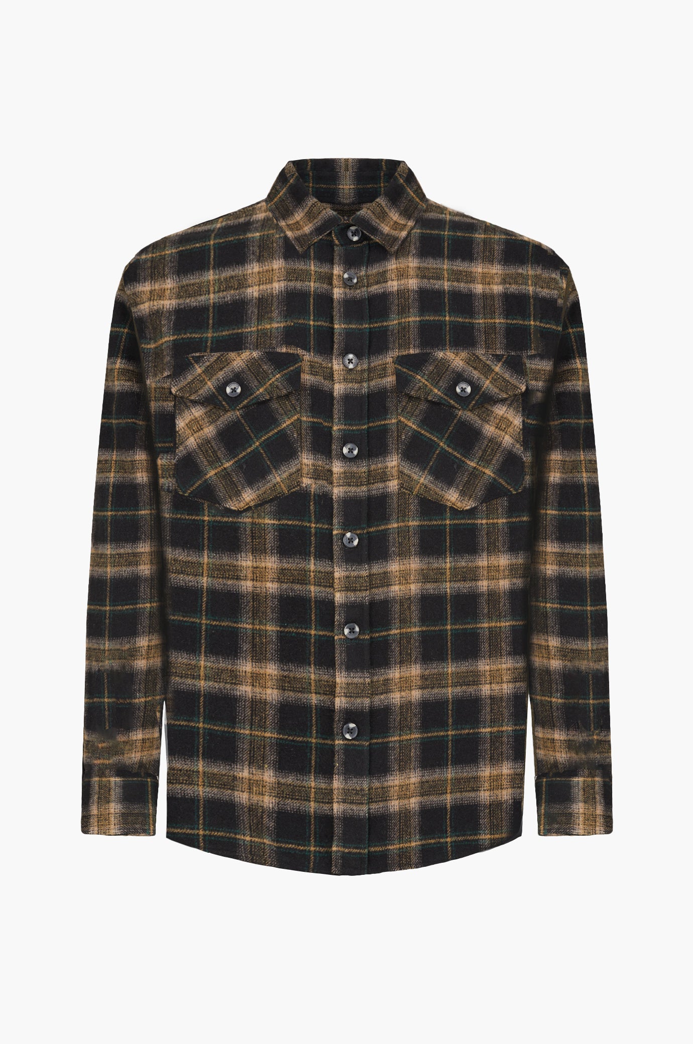 Overshirt a quadri