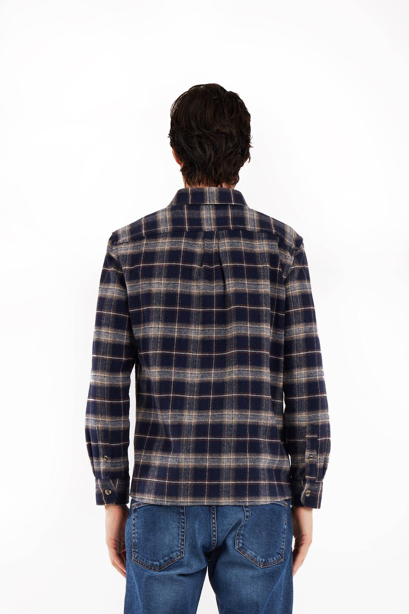 Overshirt a quadri