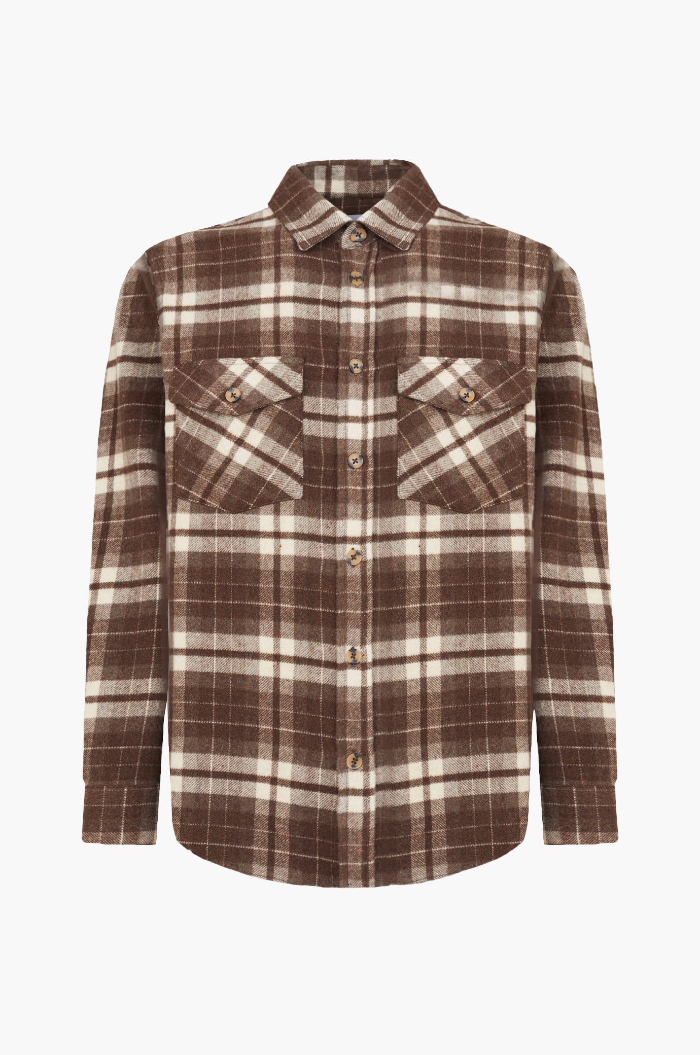 Overshirt a quadri