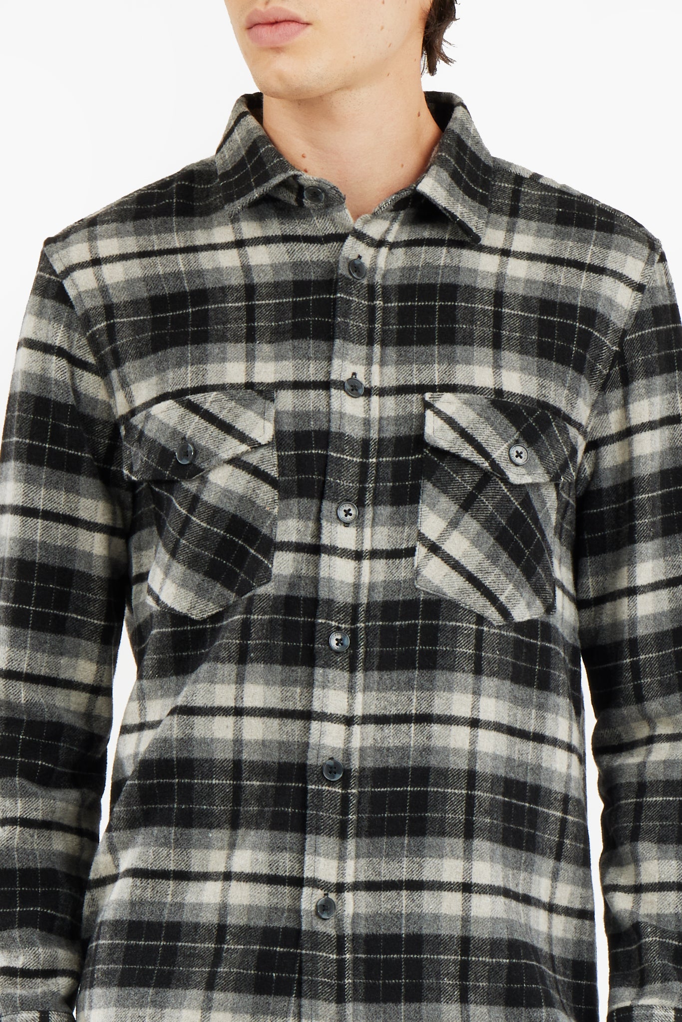 Overshirt a quadri