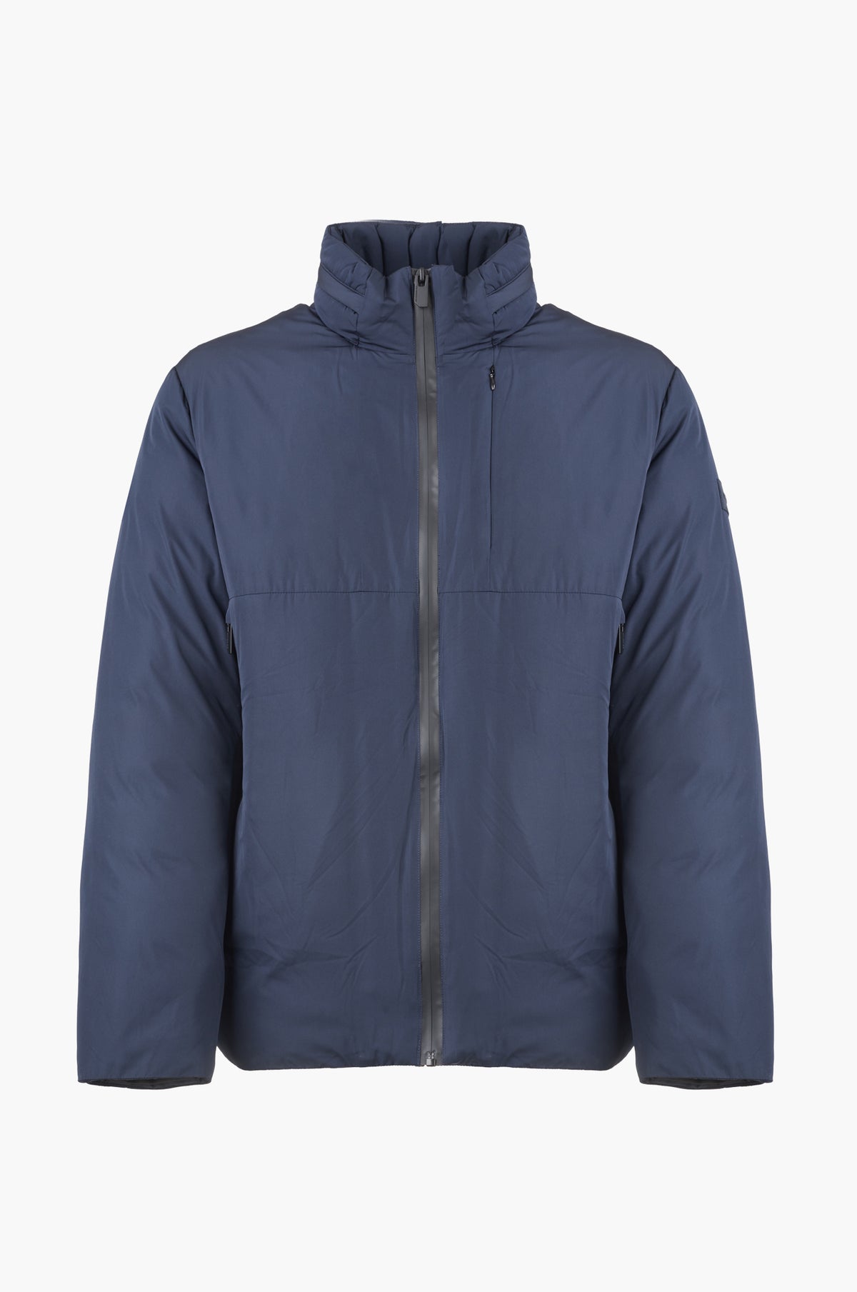 Giubbotto piumino doppia trama|Colore:Blu/navy