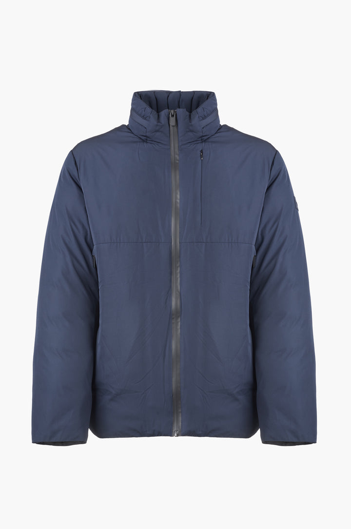 Giubbotto piumino doppia trama|Colore:Blu/navy
