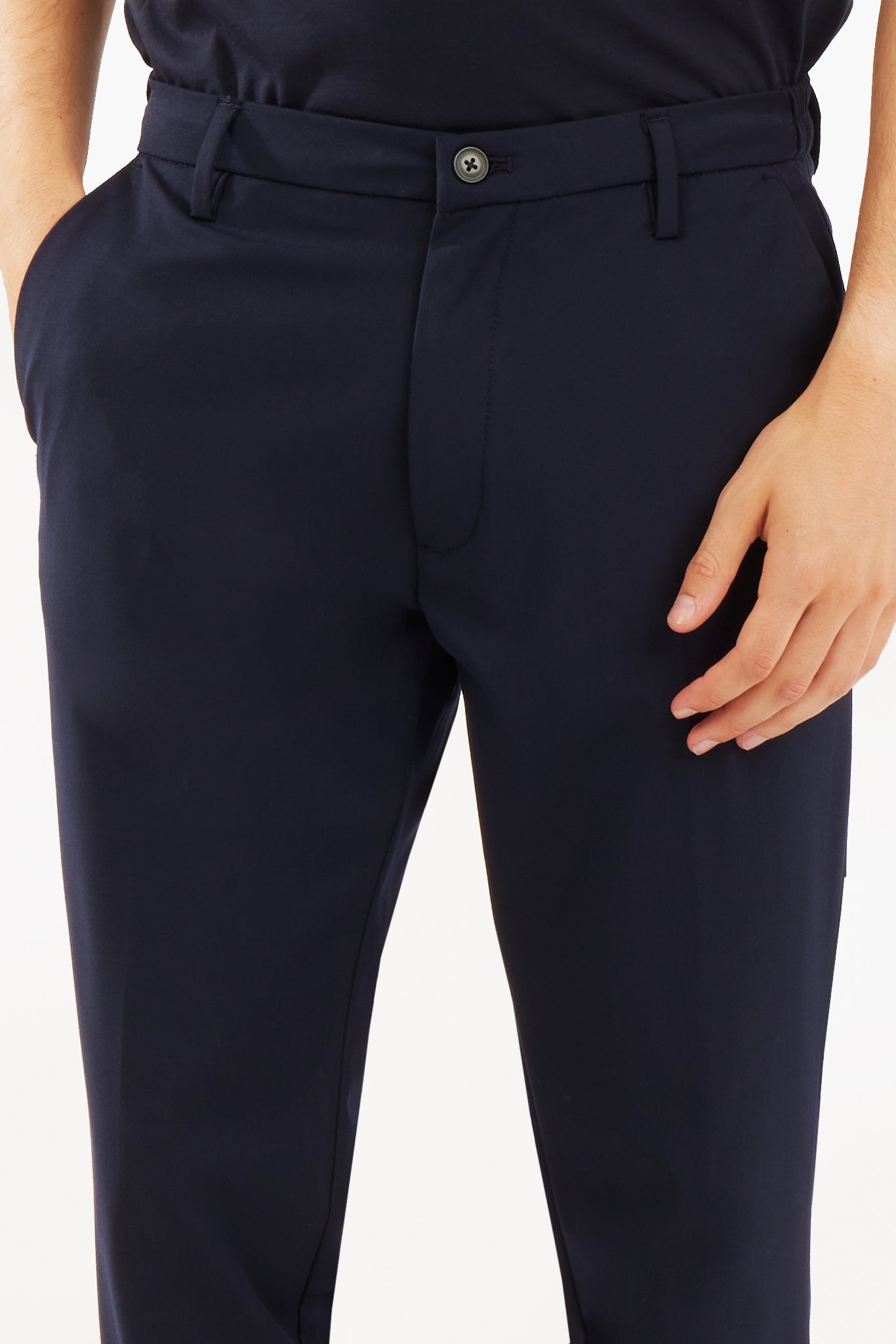 Pantaloni jogger fit taglio classico