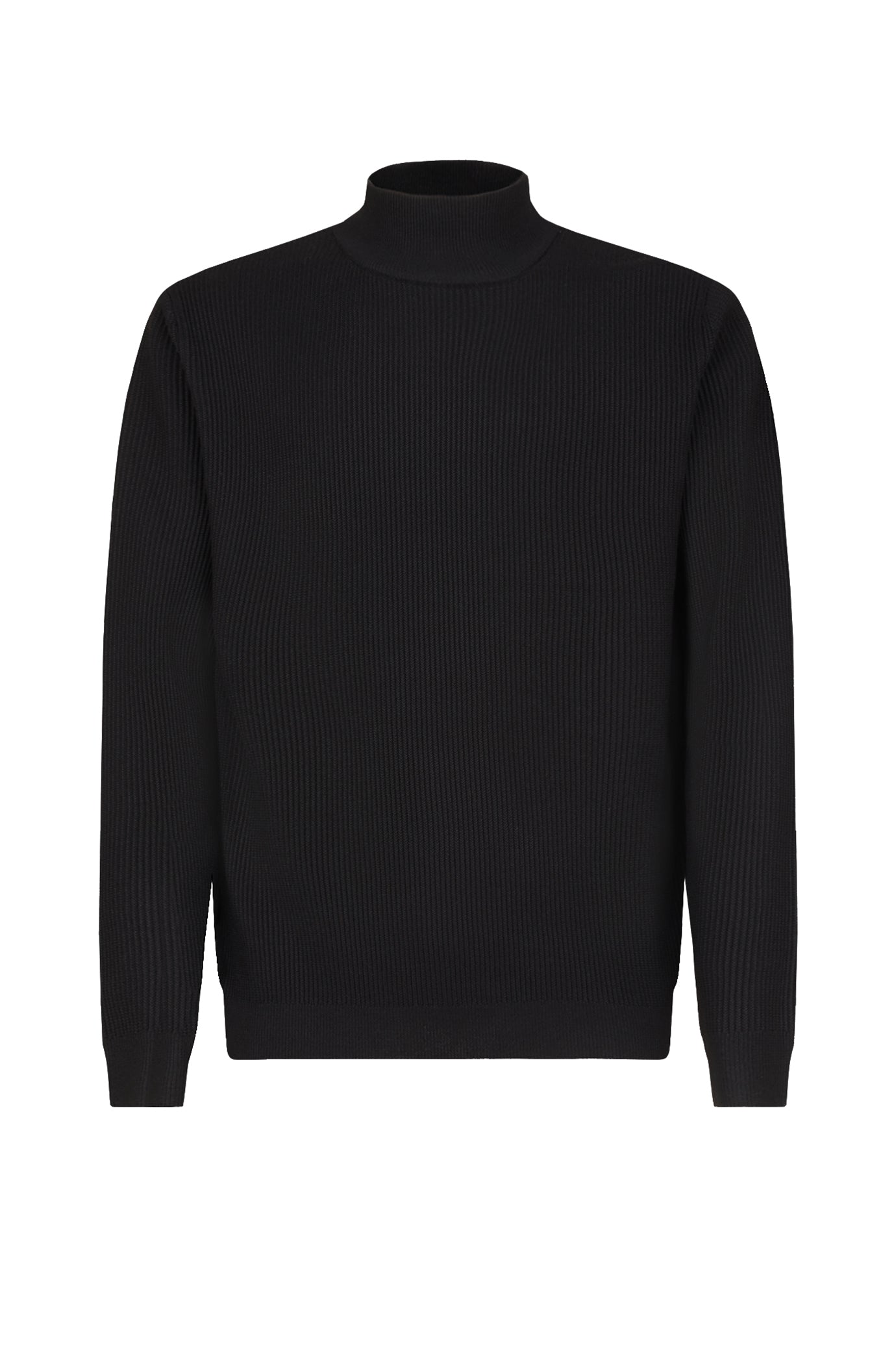 Pullover lupetto con trama