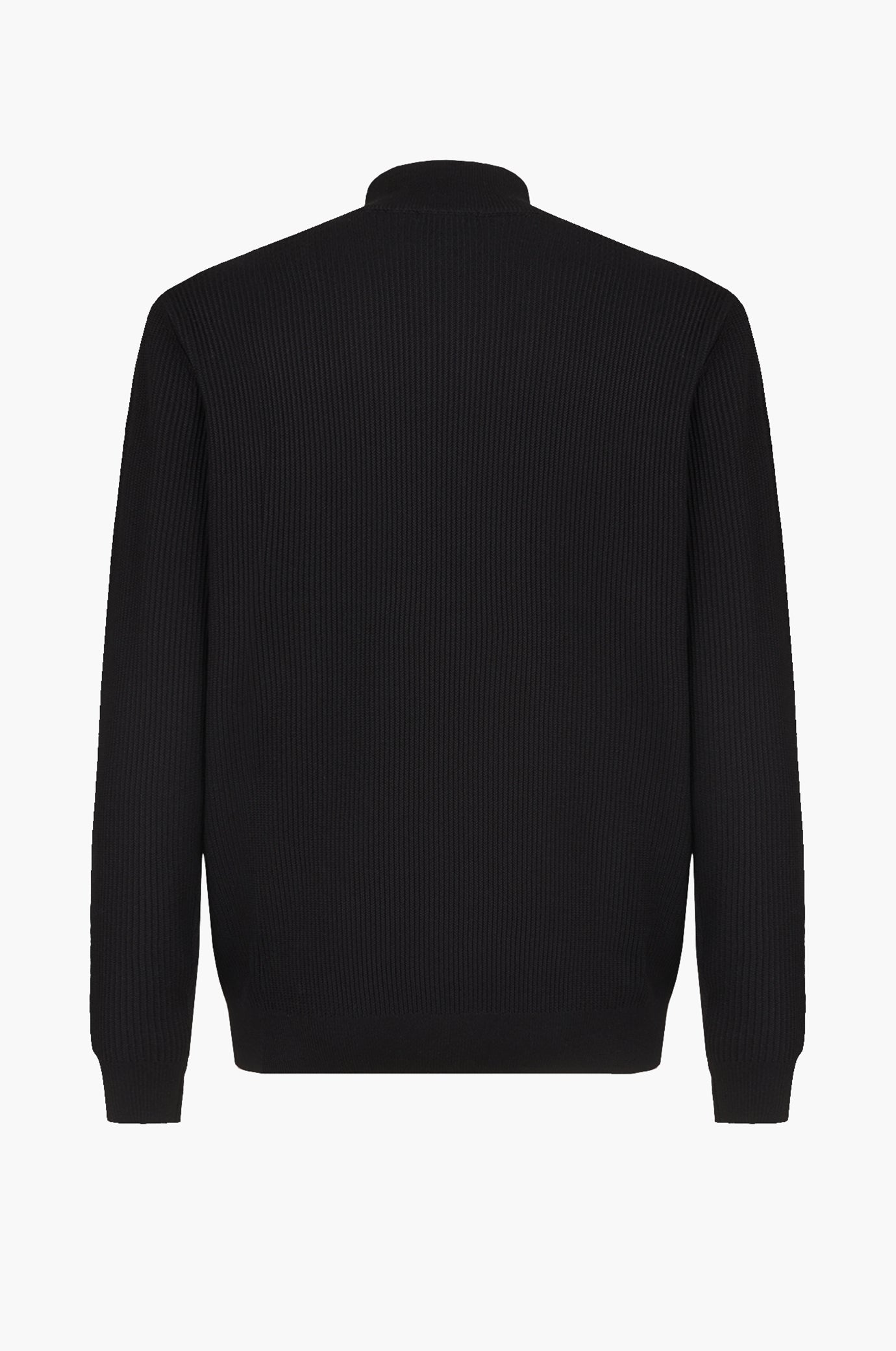 Pullover lupetto con trama