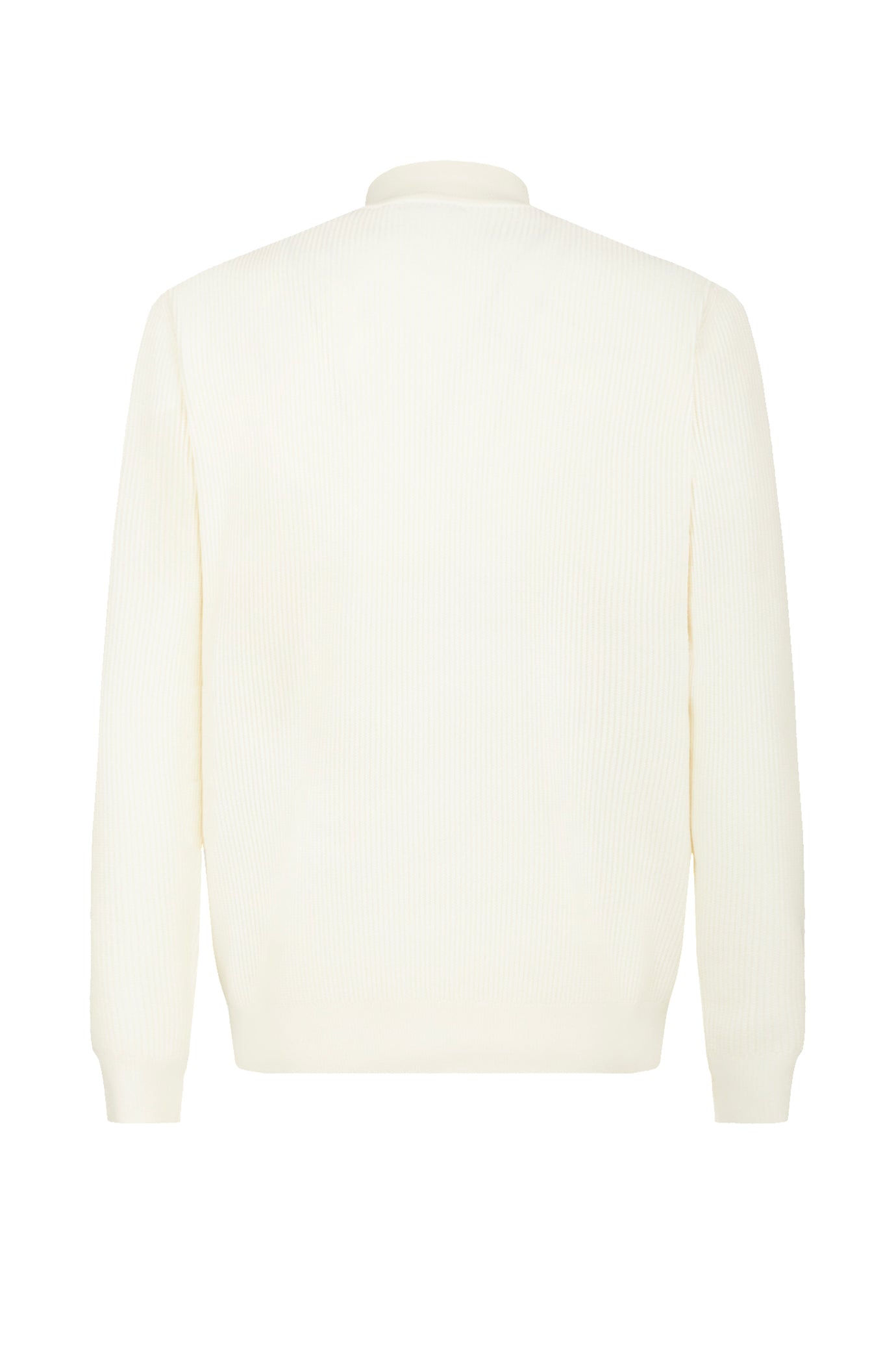 Pullover lupetto con trama