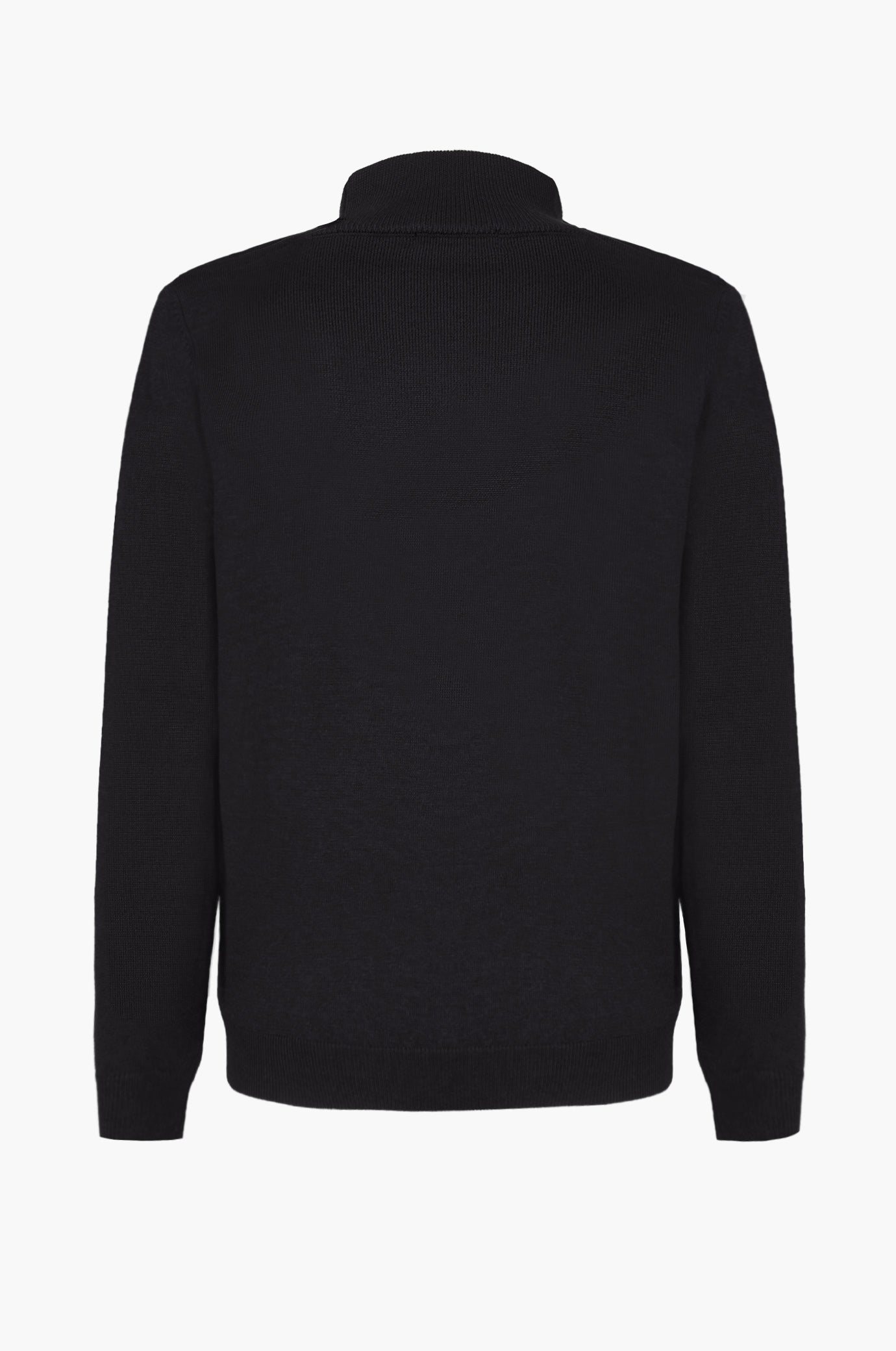 Pullover lupetto con trama