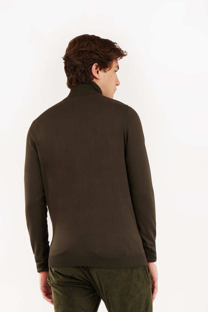 Dolcevita basic|Colore:Verde militare