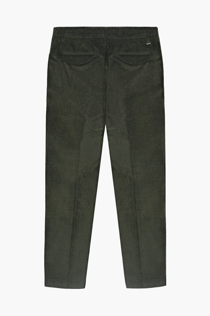 Pantaloni jogger fit in velluto a coste|Colore:Edera