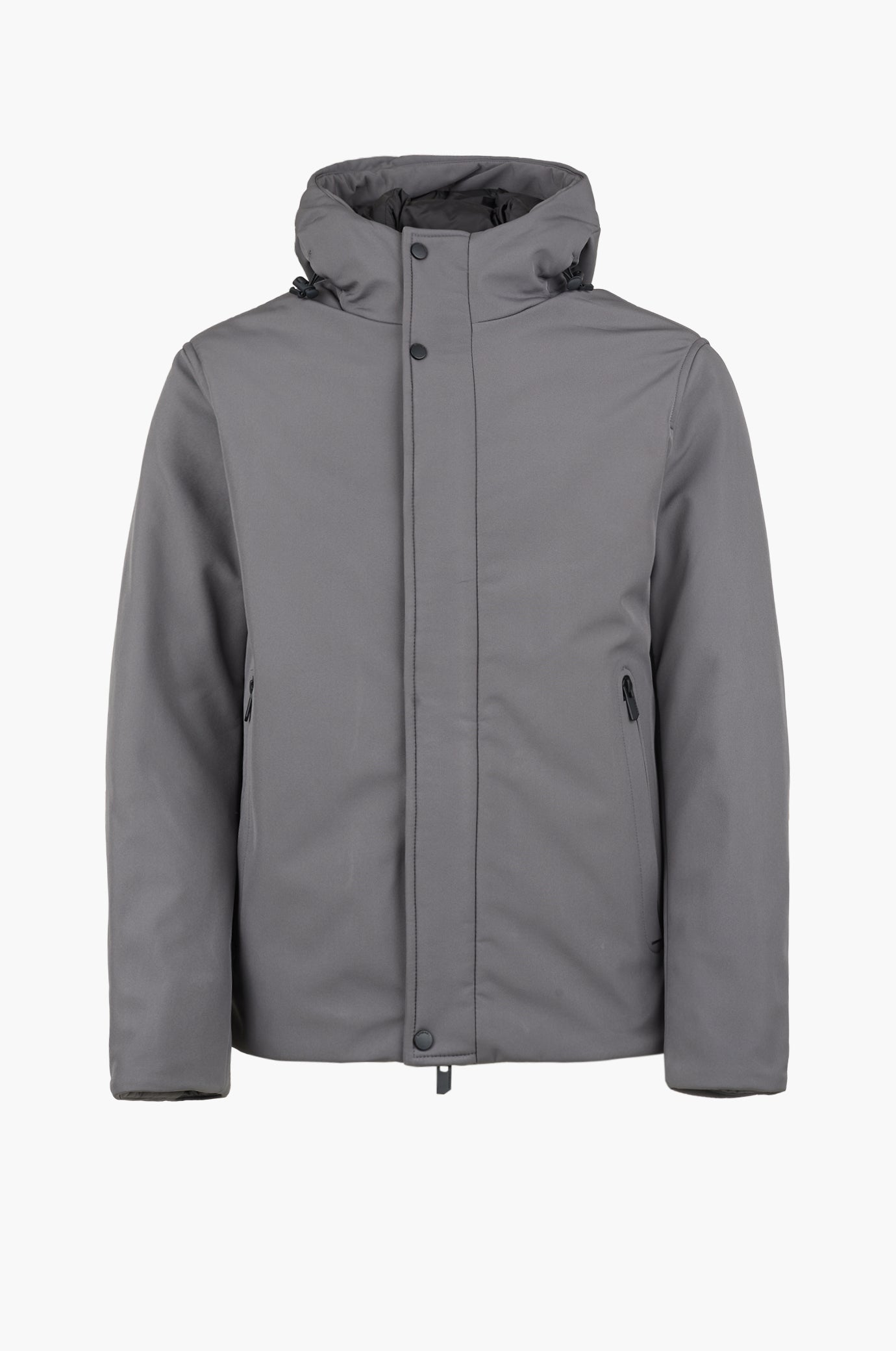 Giubbotto piumino con cappuccio|Colore:Antracite