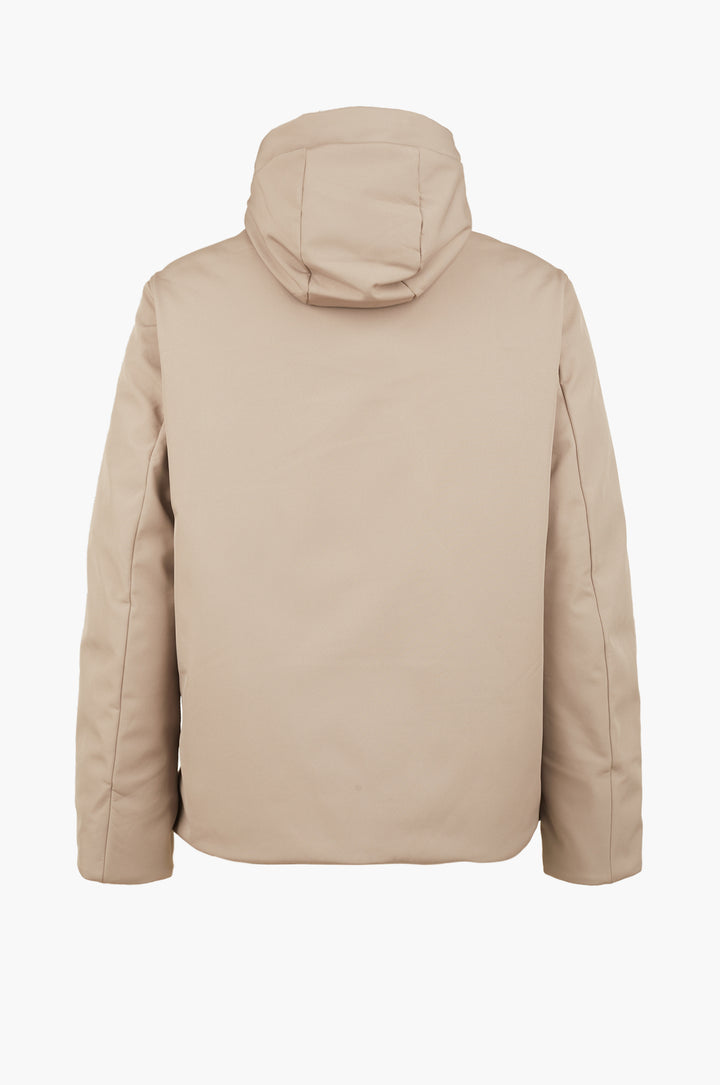 Giubbotto piumino con cappuccio|Colore:Pietra