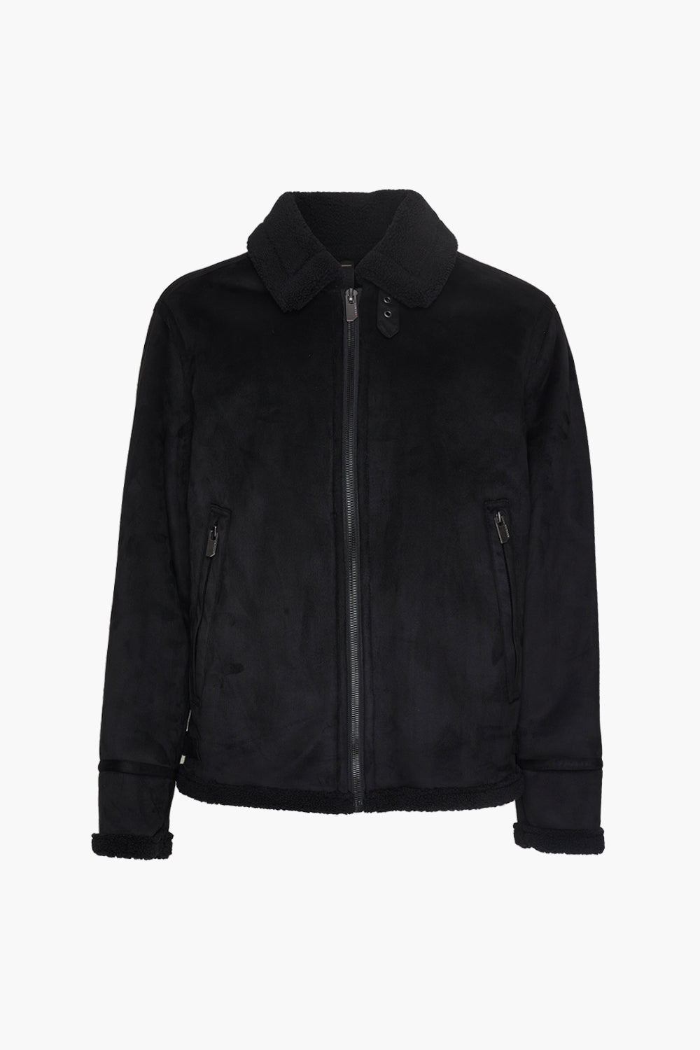 Giubbotto montone|Colore:Nero