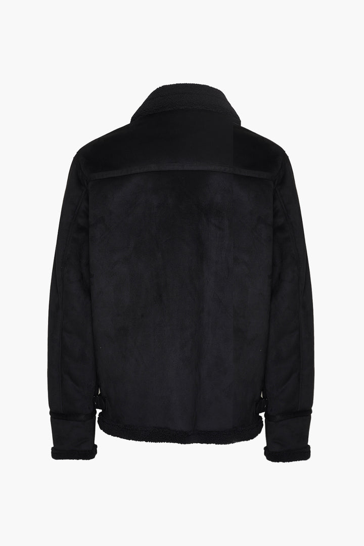 Giubbotto montone|Colore:Nero