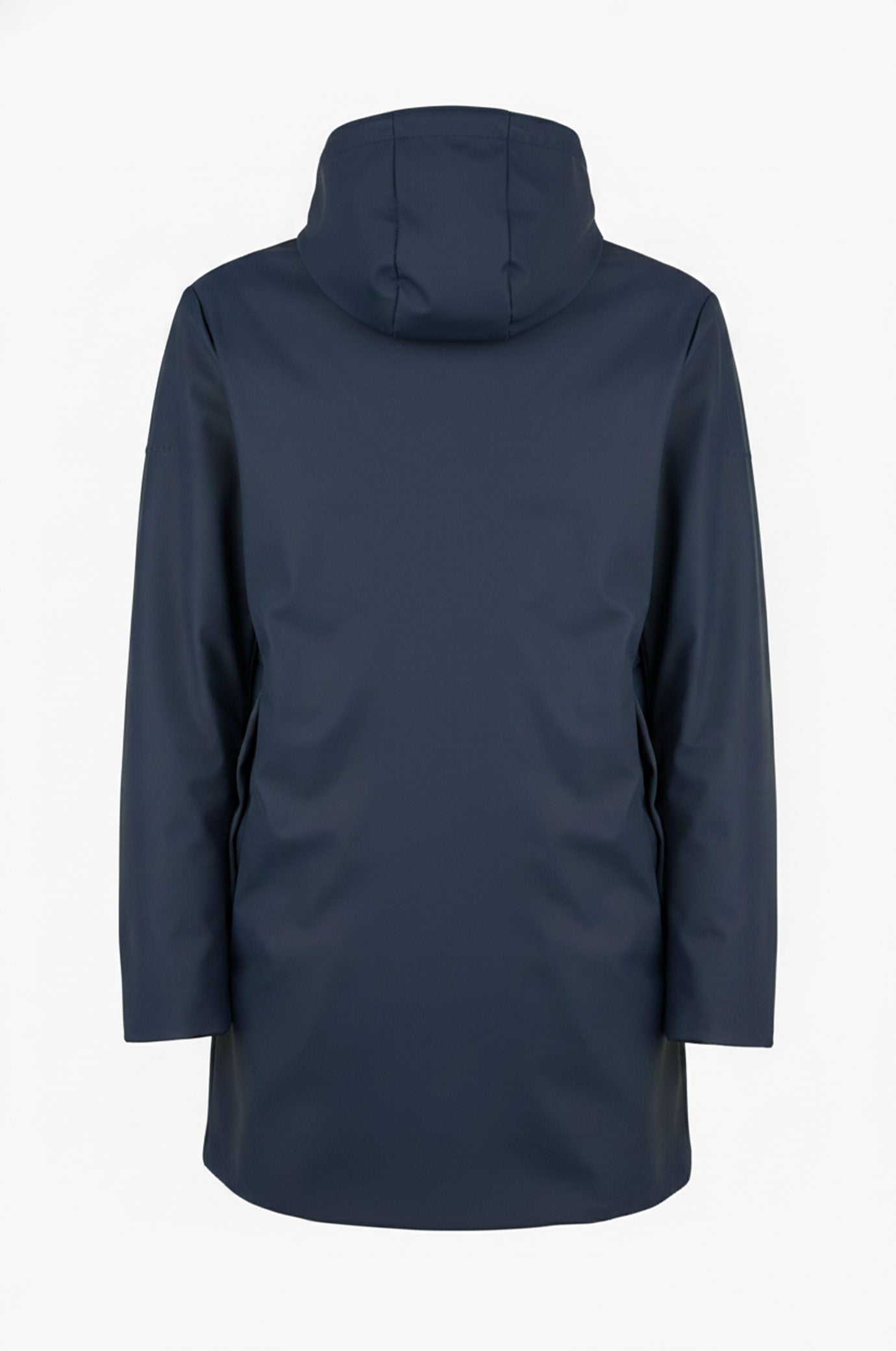 Giubbotto tecnico lungo con cappuccio|Colore:Blu/navy