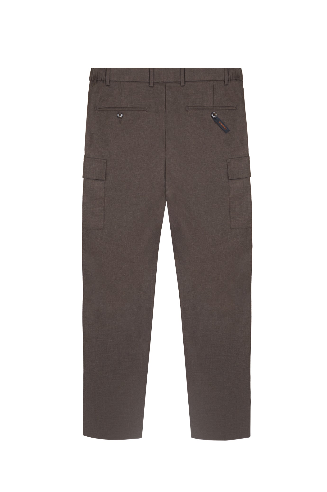 Pantaloni chinos cargo coordinati|Colore:Moro