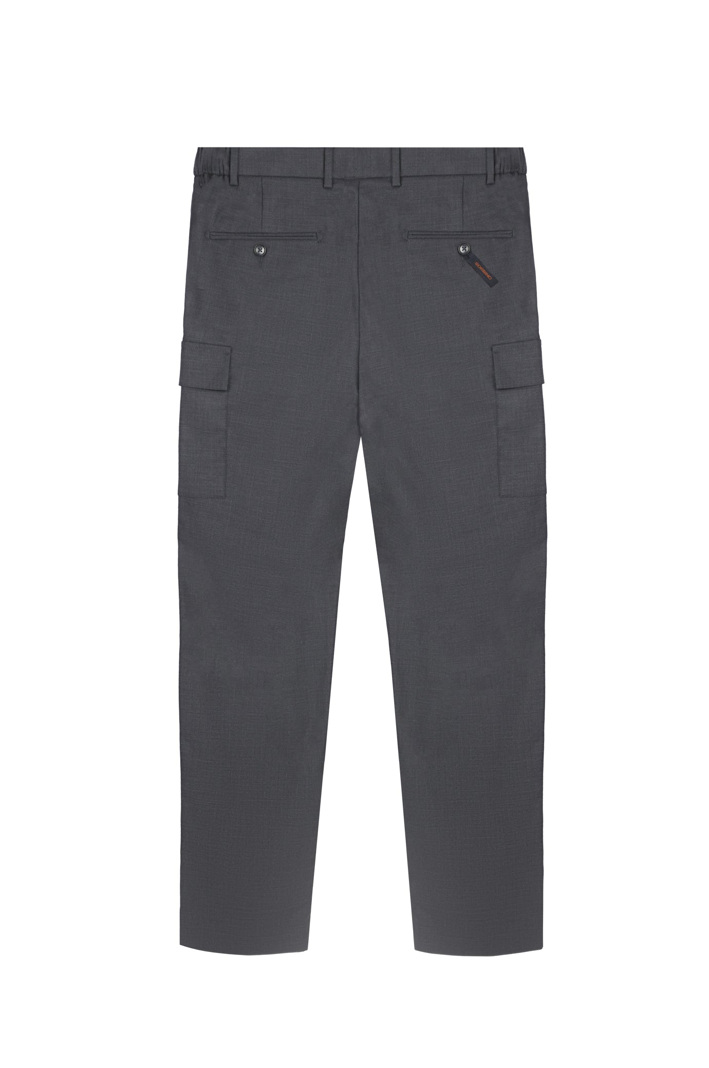 Pantaloni chinos cargo coordinati|Colore:Antracite