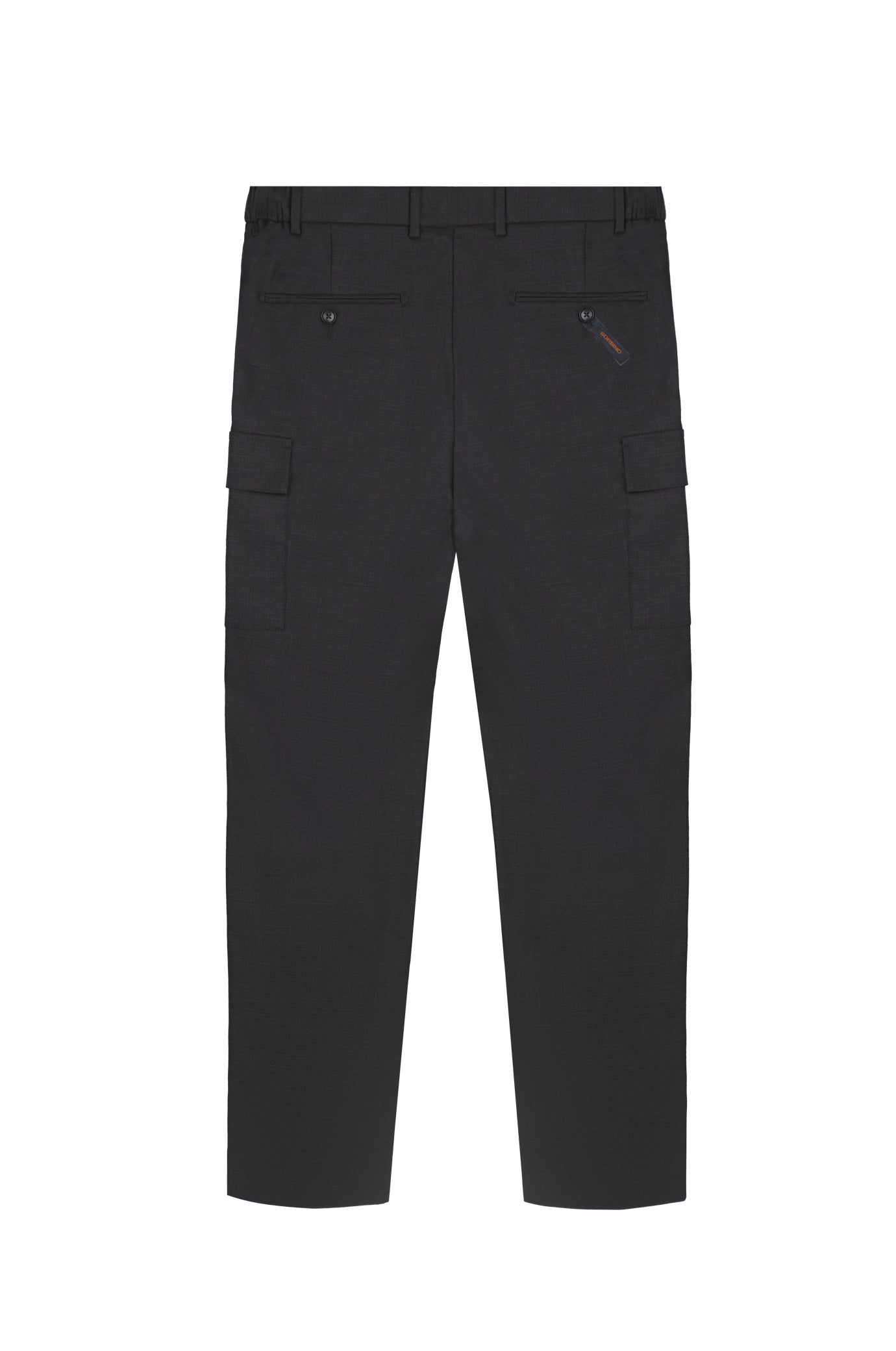 Pantaloni chinos cargo coordinati|Colore:Nero