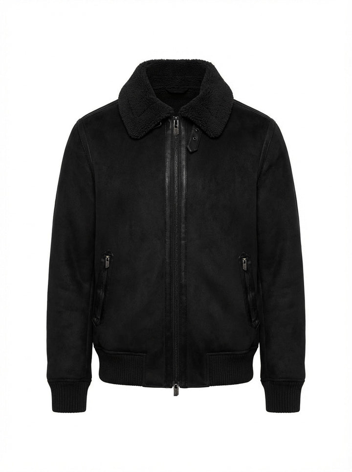 Giubbotto montone|Colore:Nero