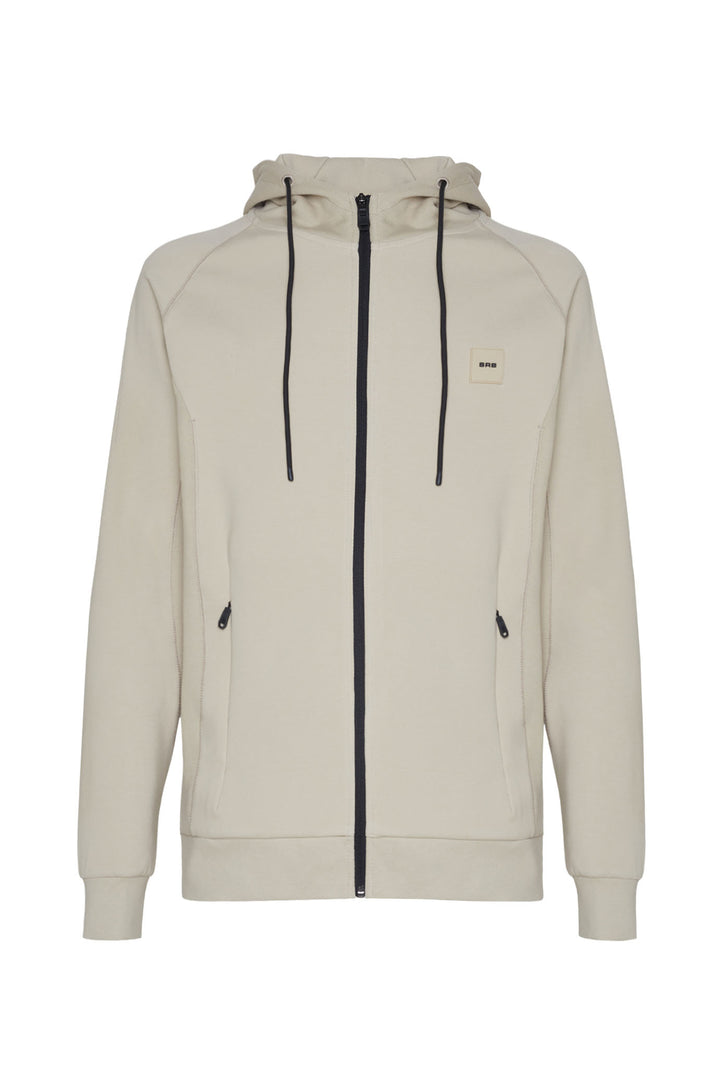 Felpa tecnica coordianata con cappuccio|Colore:Beige