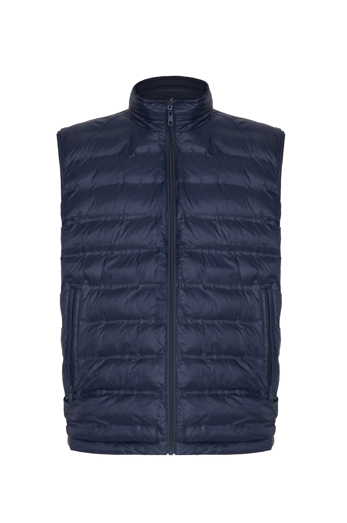 Giubbotto smanicato double face|Colore:Blu