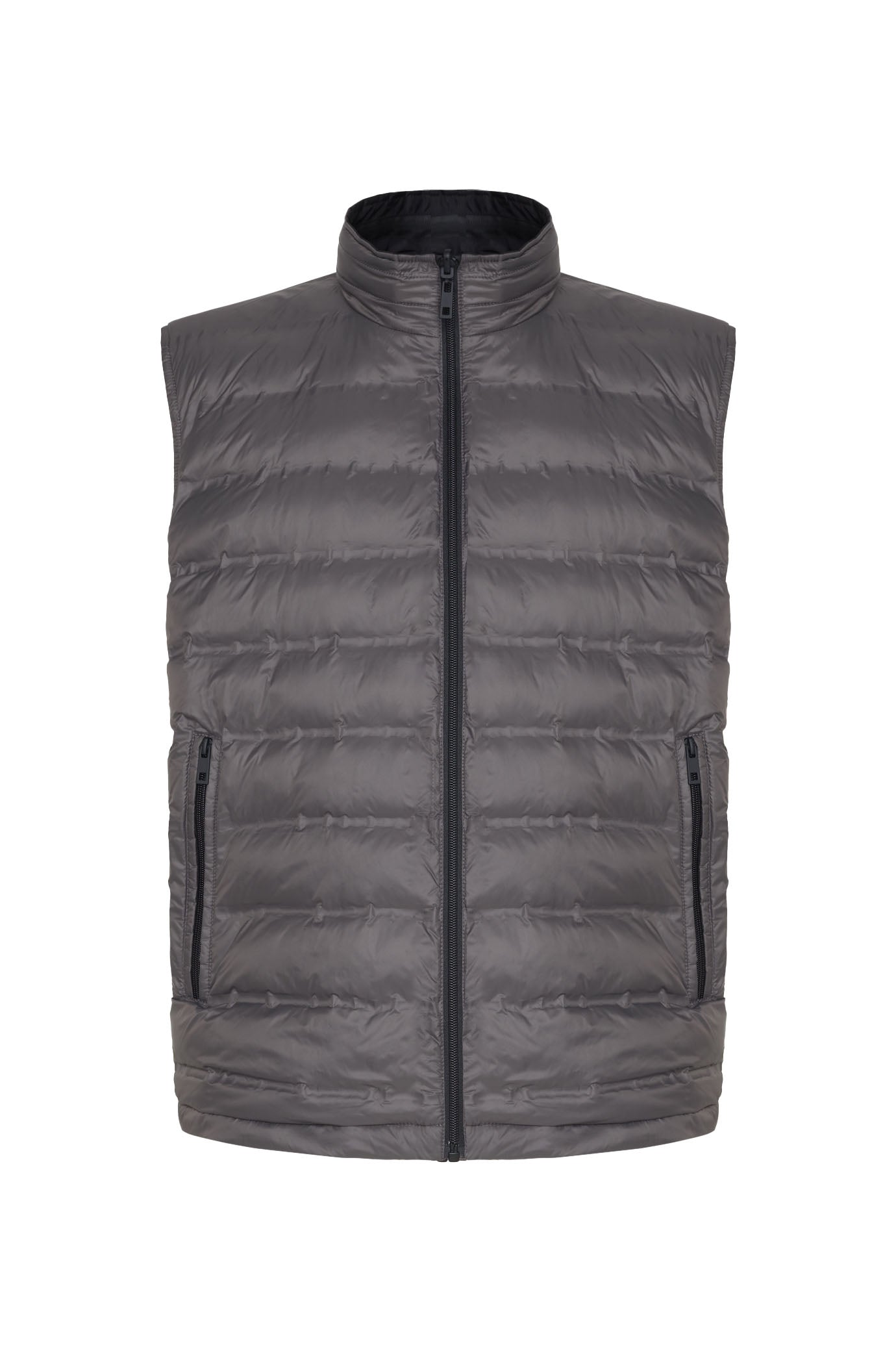 Giubbotto smanicato double face|Colore:Nero