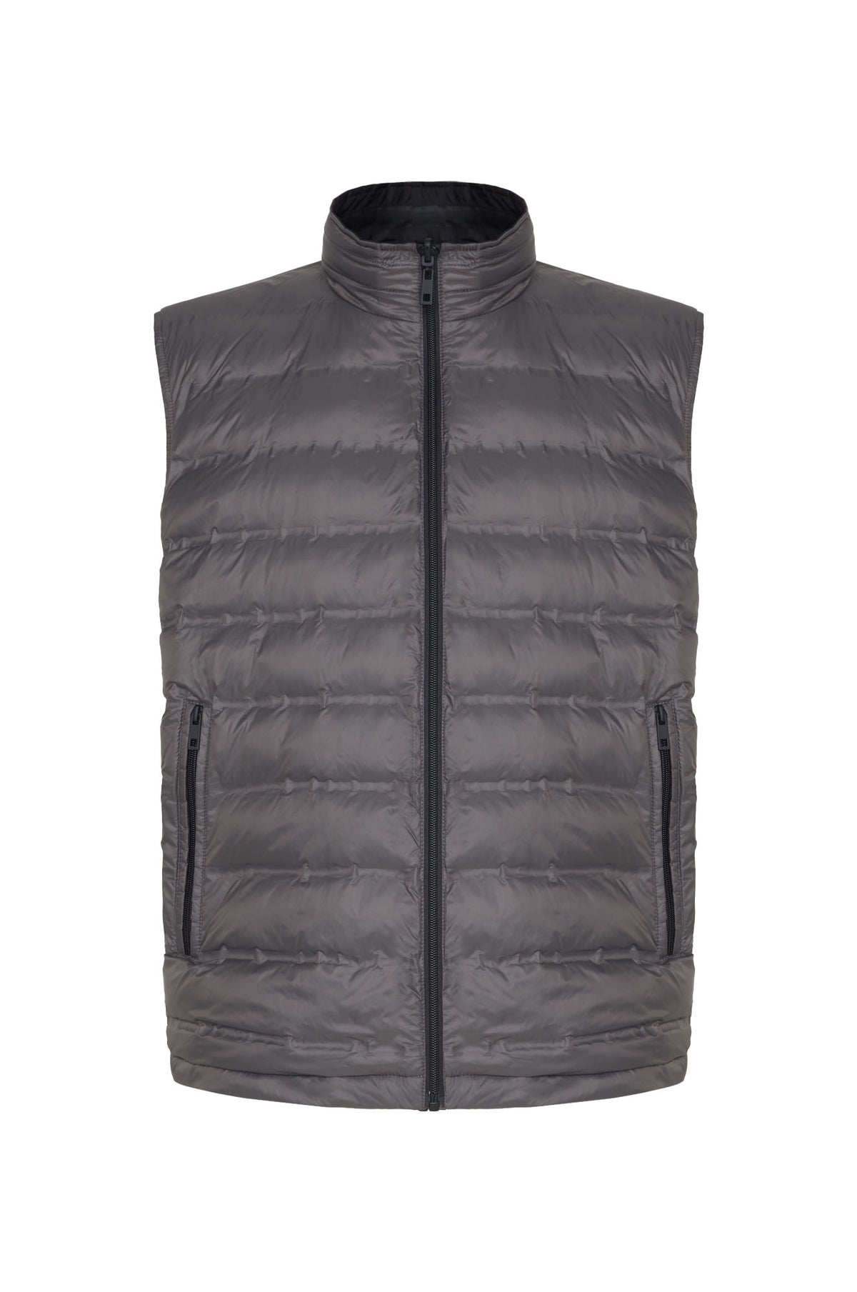 Giubbotto smanicato double face|Colore:Nero