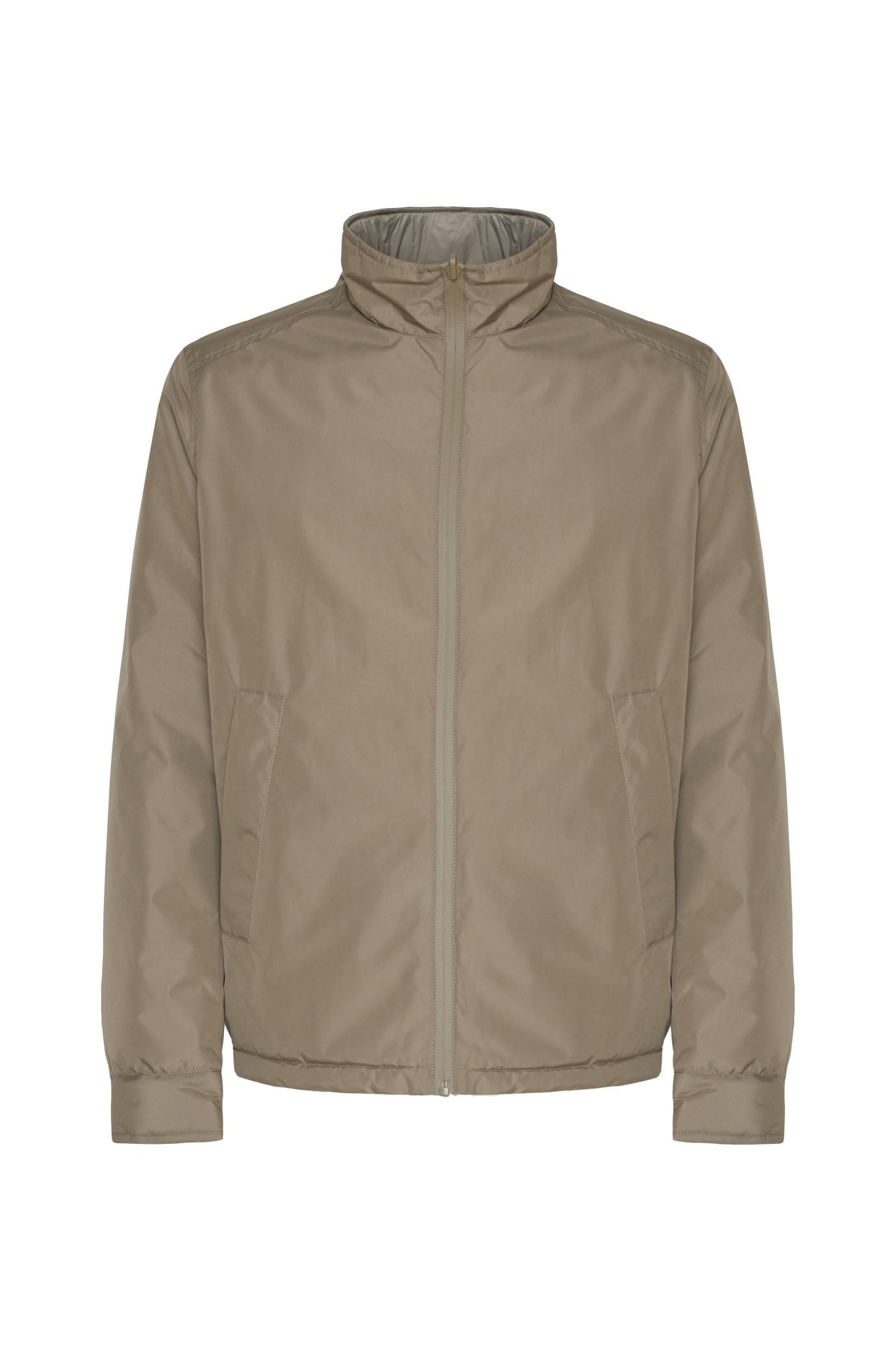 Giubbotto bomber leggero double face|Colore:Fango