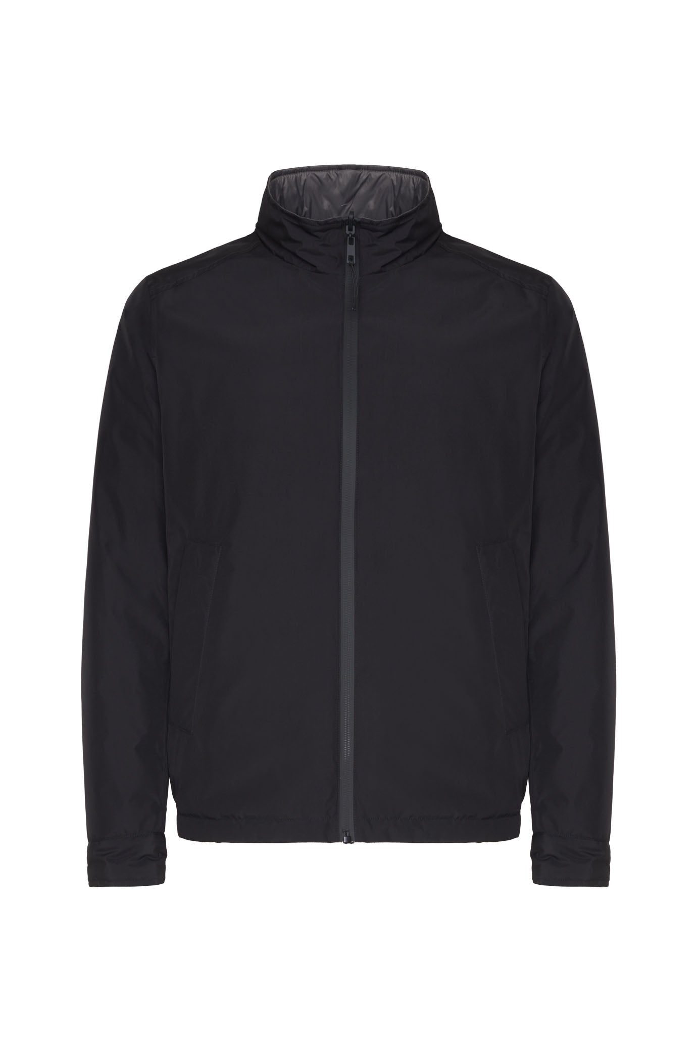 Giubbotto bomber leggero double face|Colore:Nero