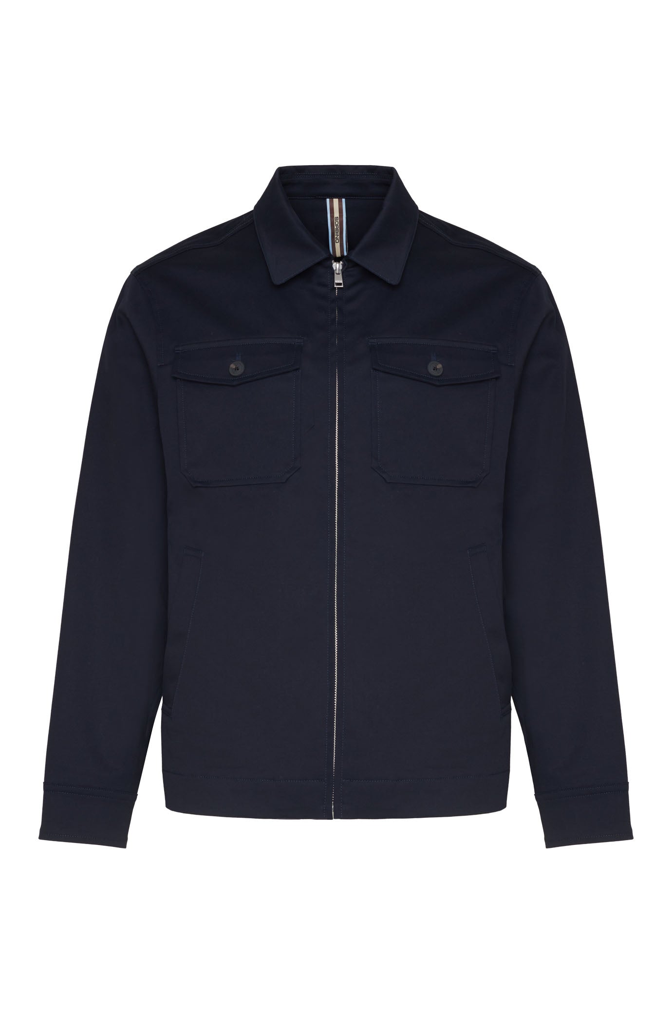 Giubbotto leggero doppia tasca|Colore:Blu/navy