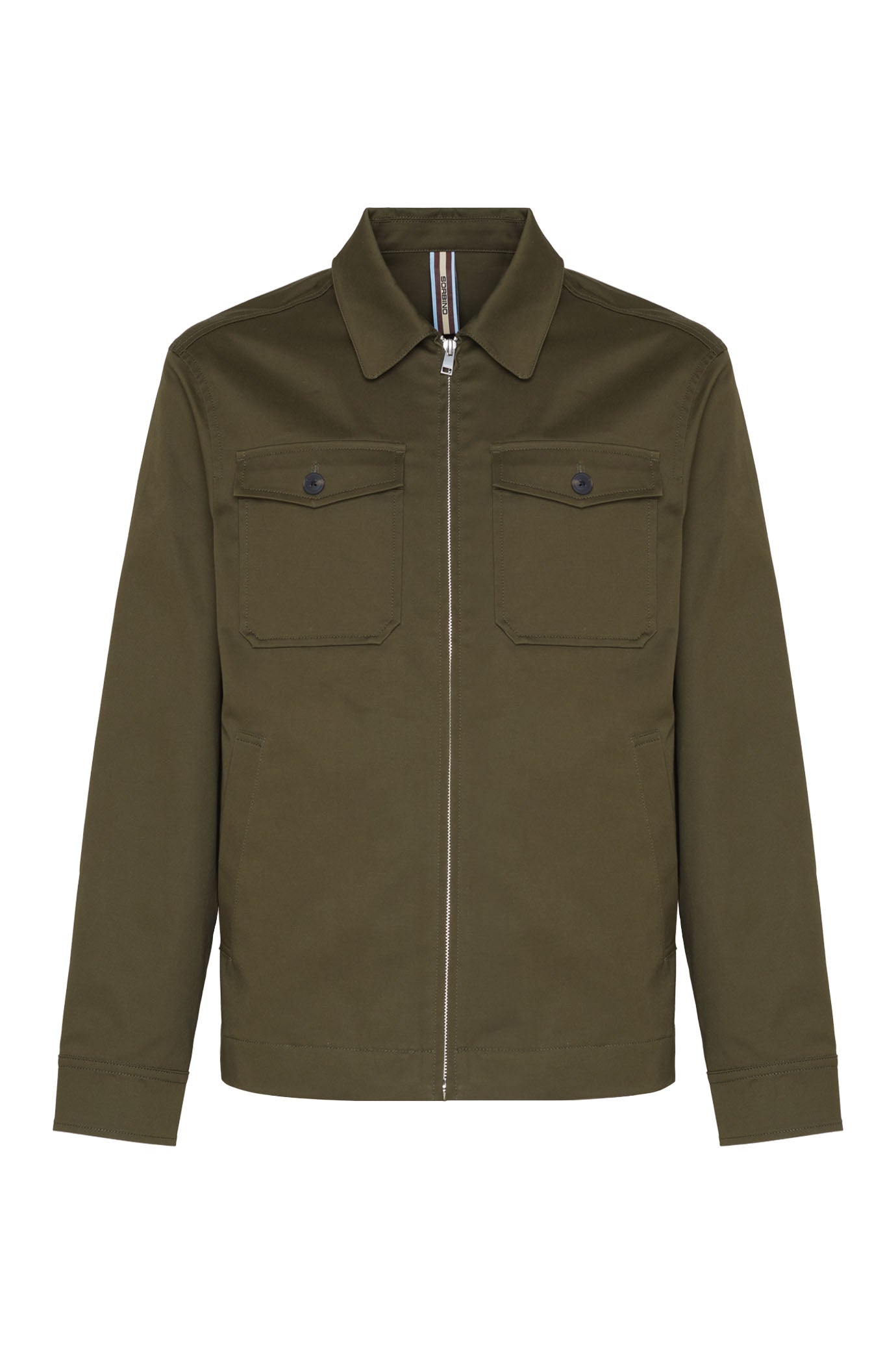 Giubbotto leggero doppia tasca|Colore:Militare