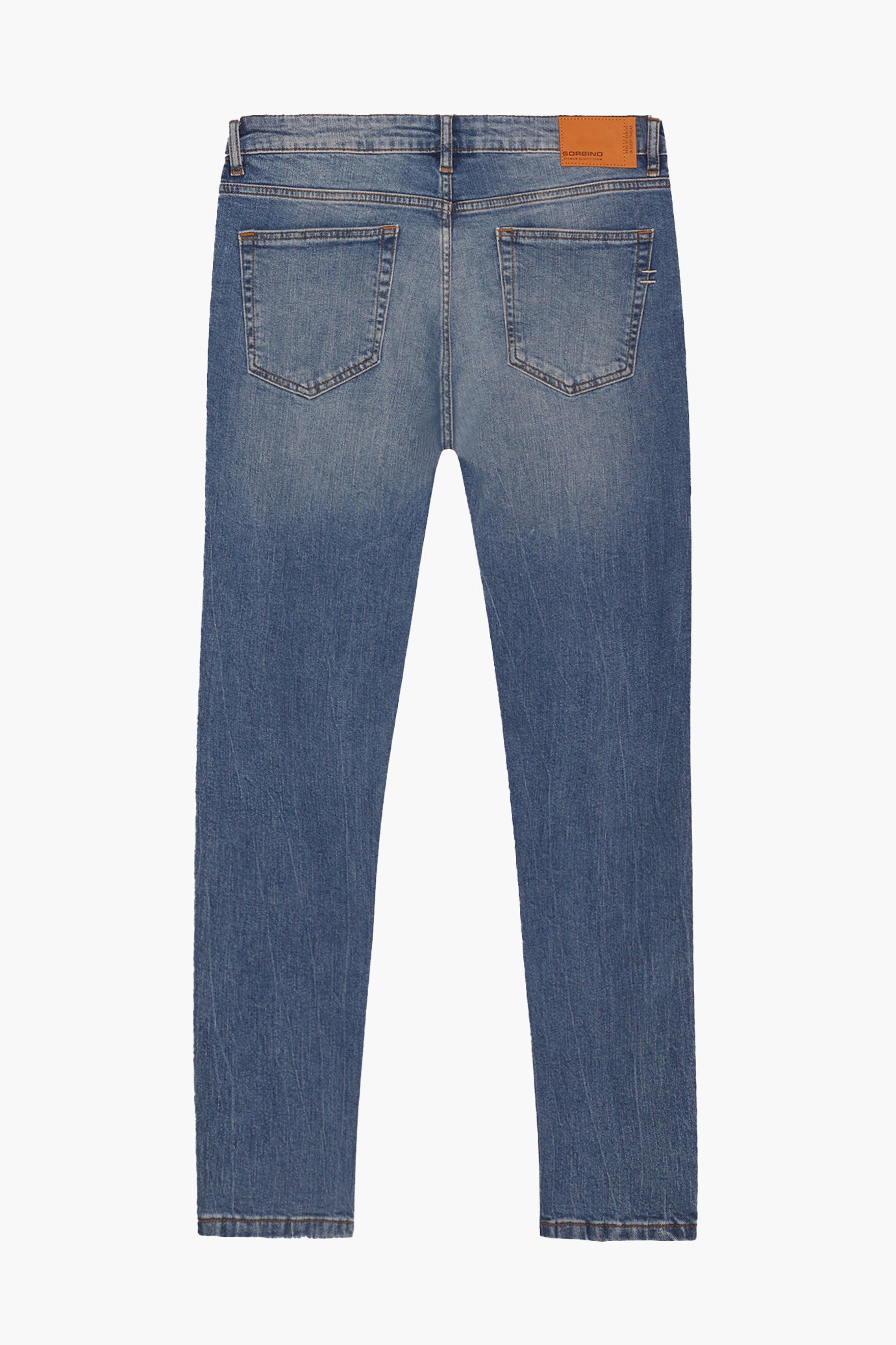 Jeans 5 tasche slim fit lavaggio chiaro|Colore:Denim