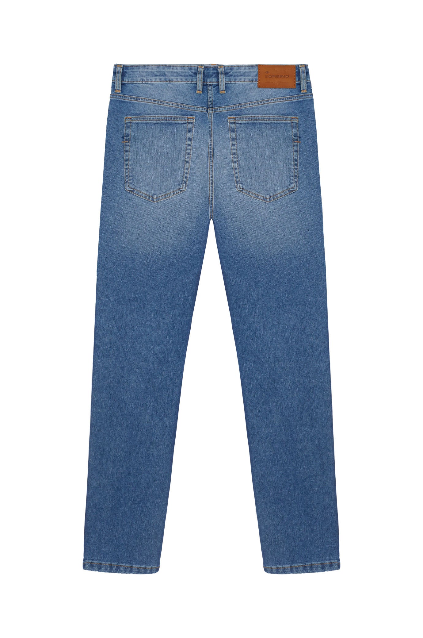 Jeans 5 tasche slim fit lavaggio chiaro|Colore:Denim