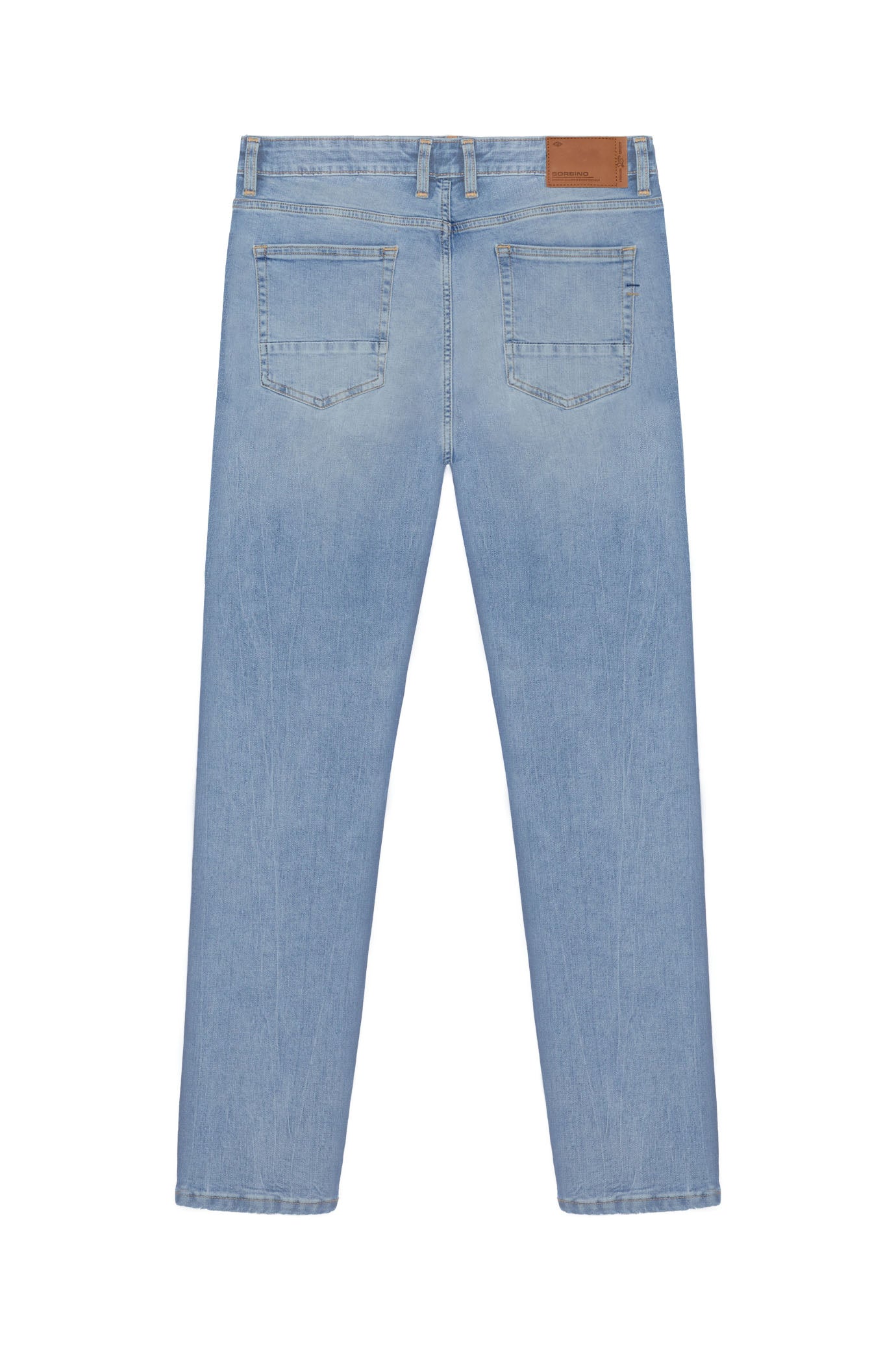 Jeans 5 tasche slim fit lavaggio chiaro|Colore:Denim