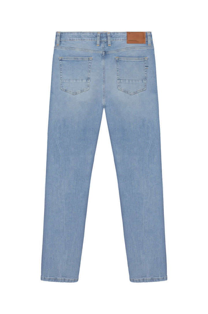 Jeans 5 tasche slim fit lavaggio chiaro|Colore:Denim