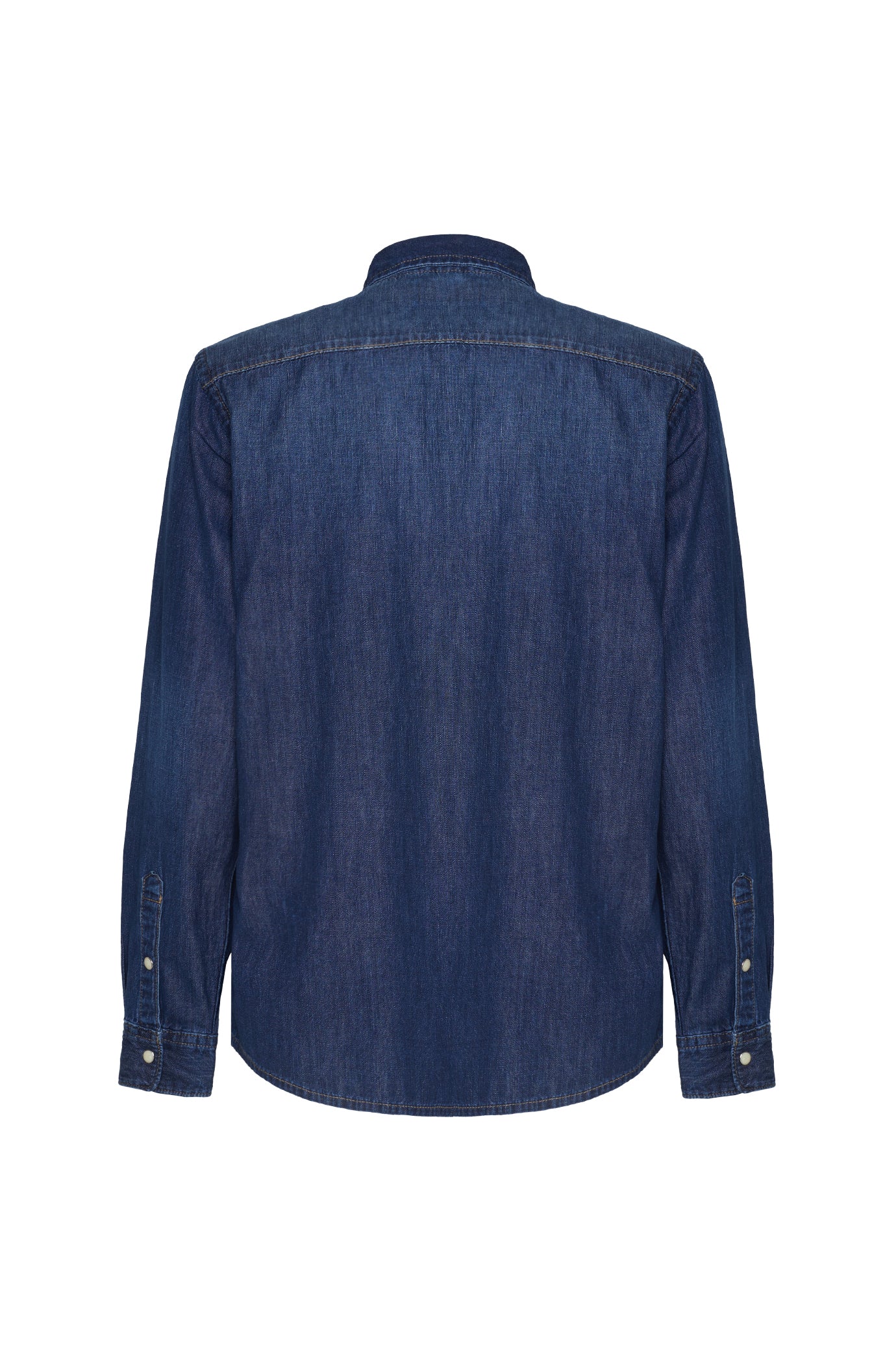 Camicia comfort fit western in denim|Colore:Denim