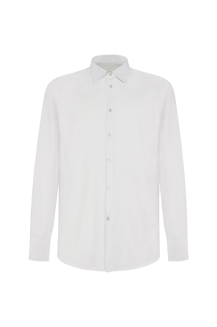 Camicia comfort fit Performance|Colore:Perla