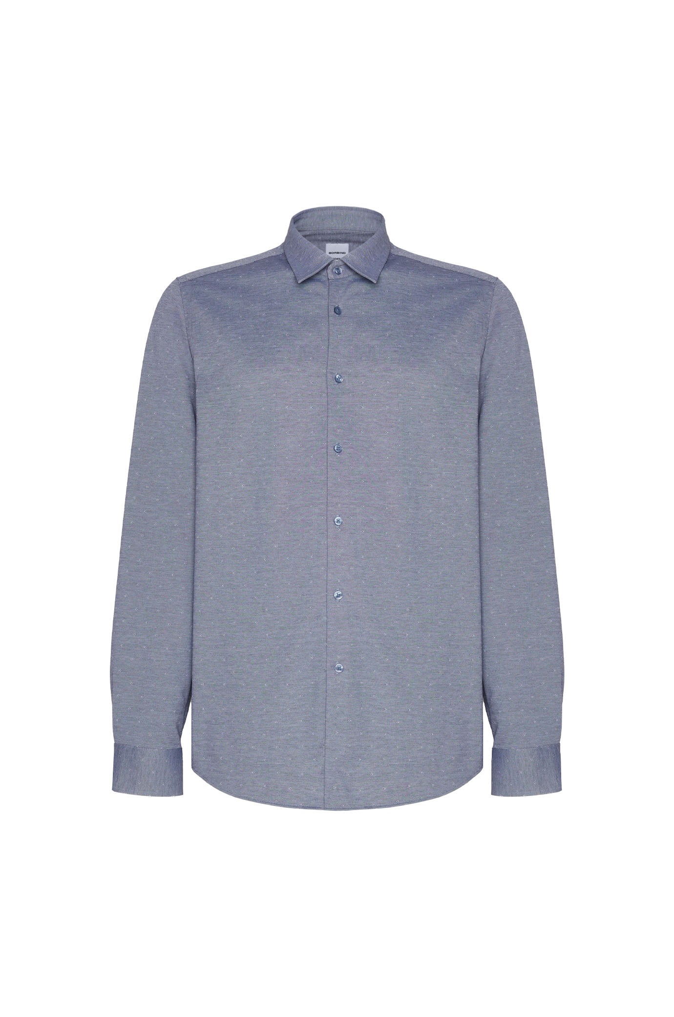 Camicia comfort fit Ice Mint con trama|Colore:Blu/navy