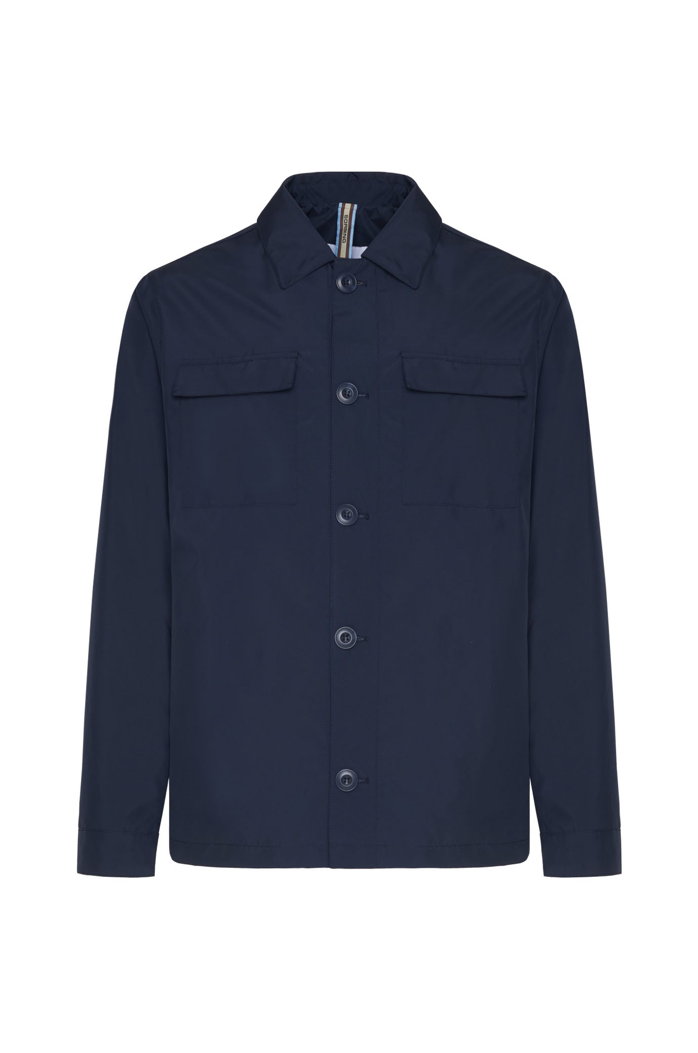 Giubbotto leggero con doppia tasca|Colore:Blu/navy