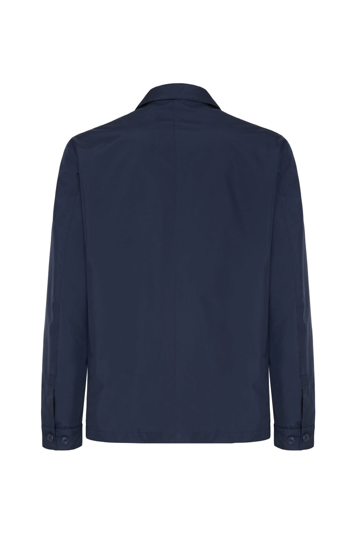 Giubbotto leggero con doppia tasca|Colore:Blu/navy